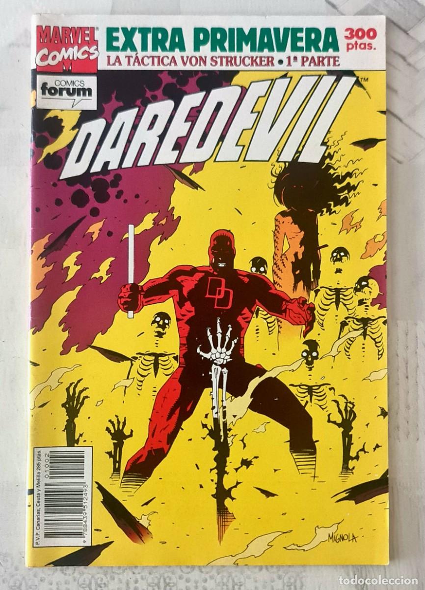 C&oacute;mics: DAREDEVIL Vol 2 EXTRA PRIMAVERA 92. LA TACTICA VON STRUCKER. Comics Forum 1992.