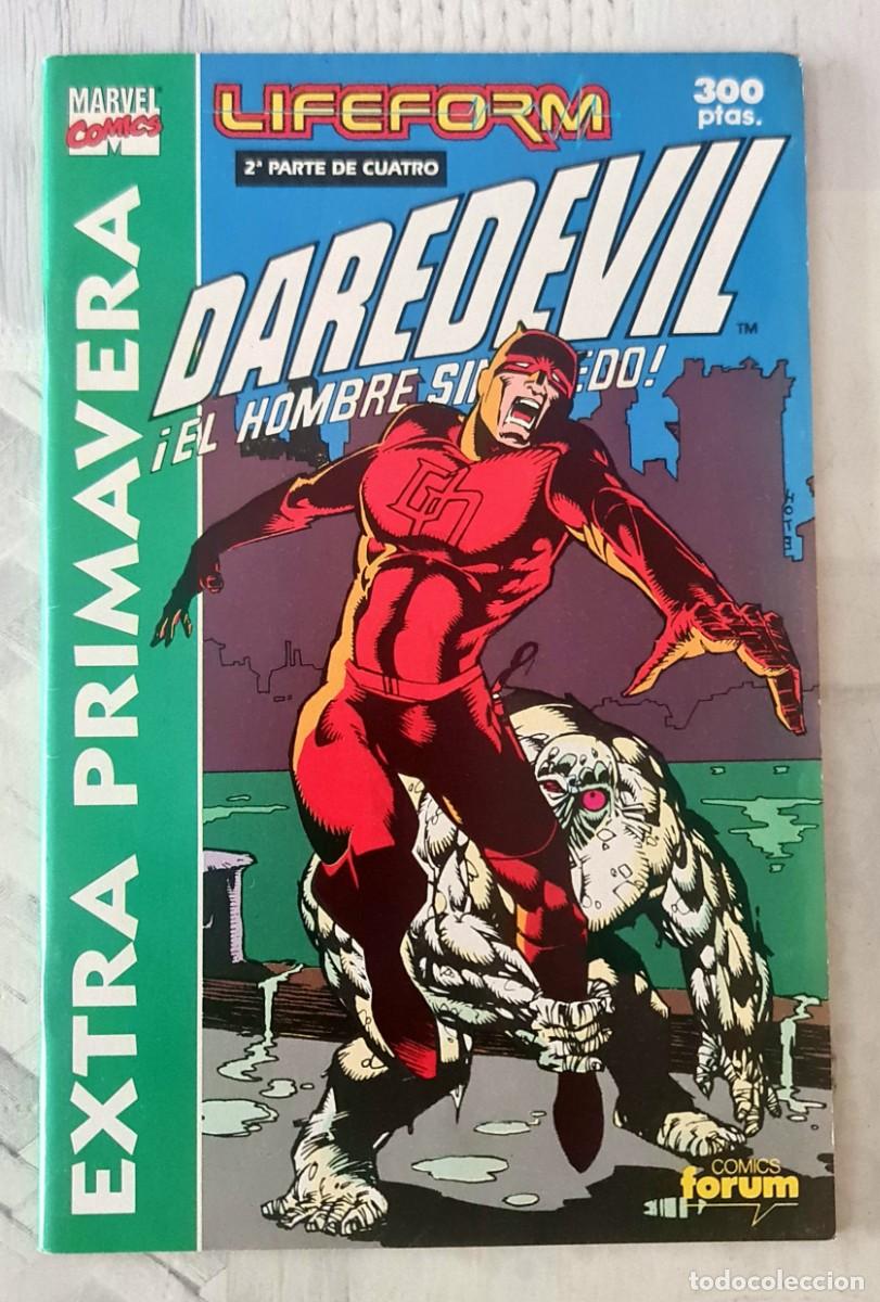 C&oacute;mics: DAREDEVIL Vol 2 EXTRA PRIMAVERA 91. LIFEFORM. Comics Forum 1991.