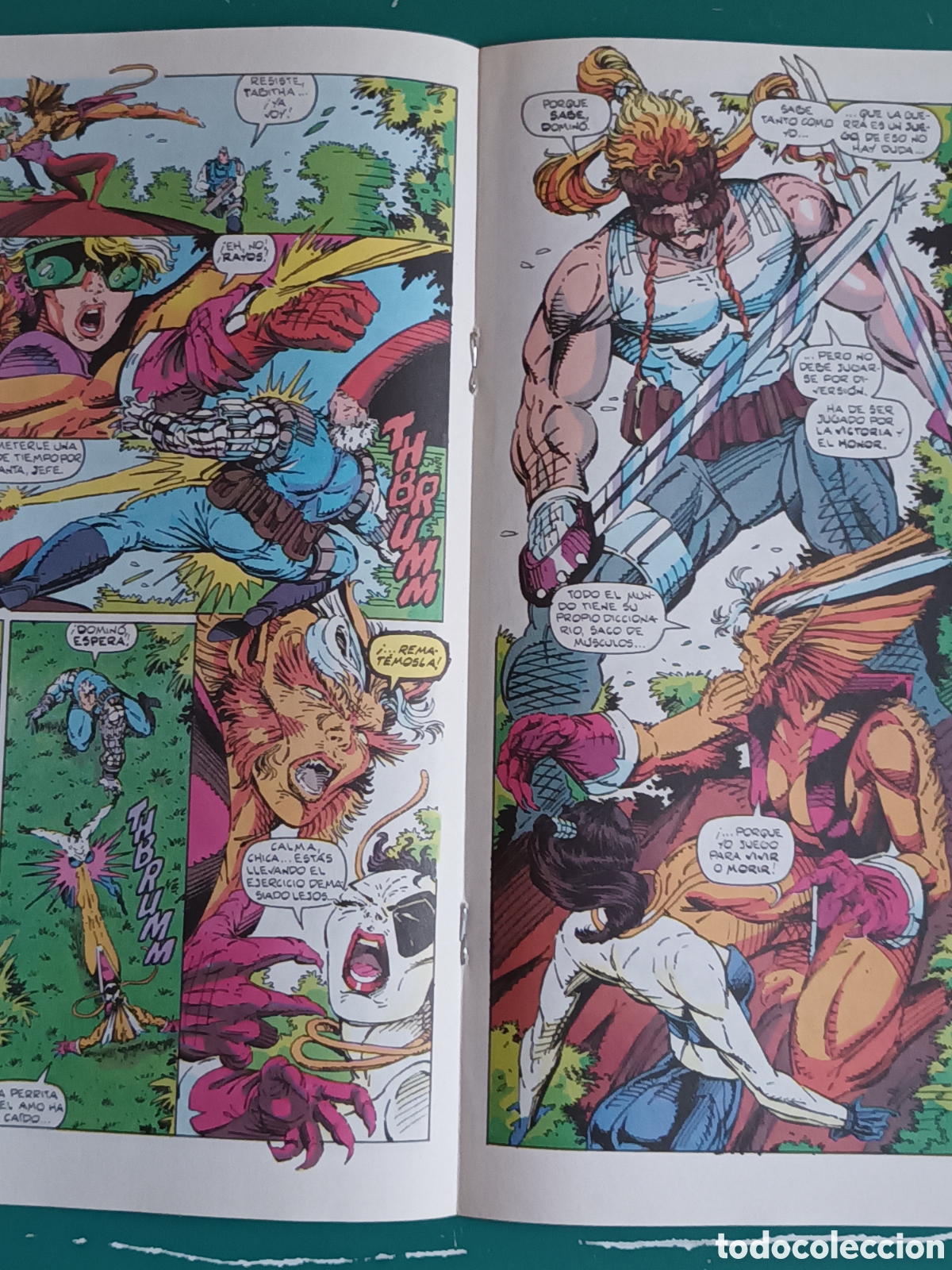 C&oacute;mics: X-Force vol. 1 N&ordm; 2 FORUM - MARVEL 1992 Masacre Deadpool - Foto 4