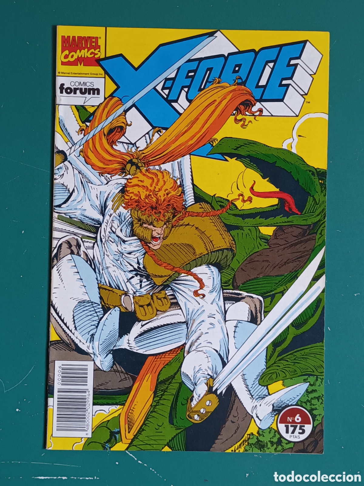 C&oacute;mics: X-Force vol 1 N 6 FORUM - MARVEL 1992 Motorista Fantasma Ghost Rider