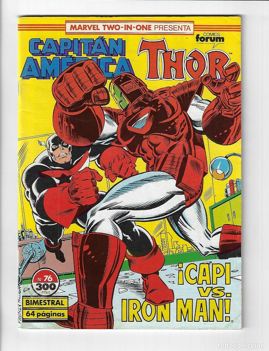 C&oacute;mics: Planeta. Forum. Capit&aacute;n Am&eacute;rica vol1. 76