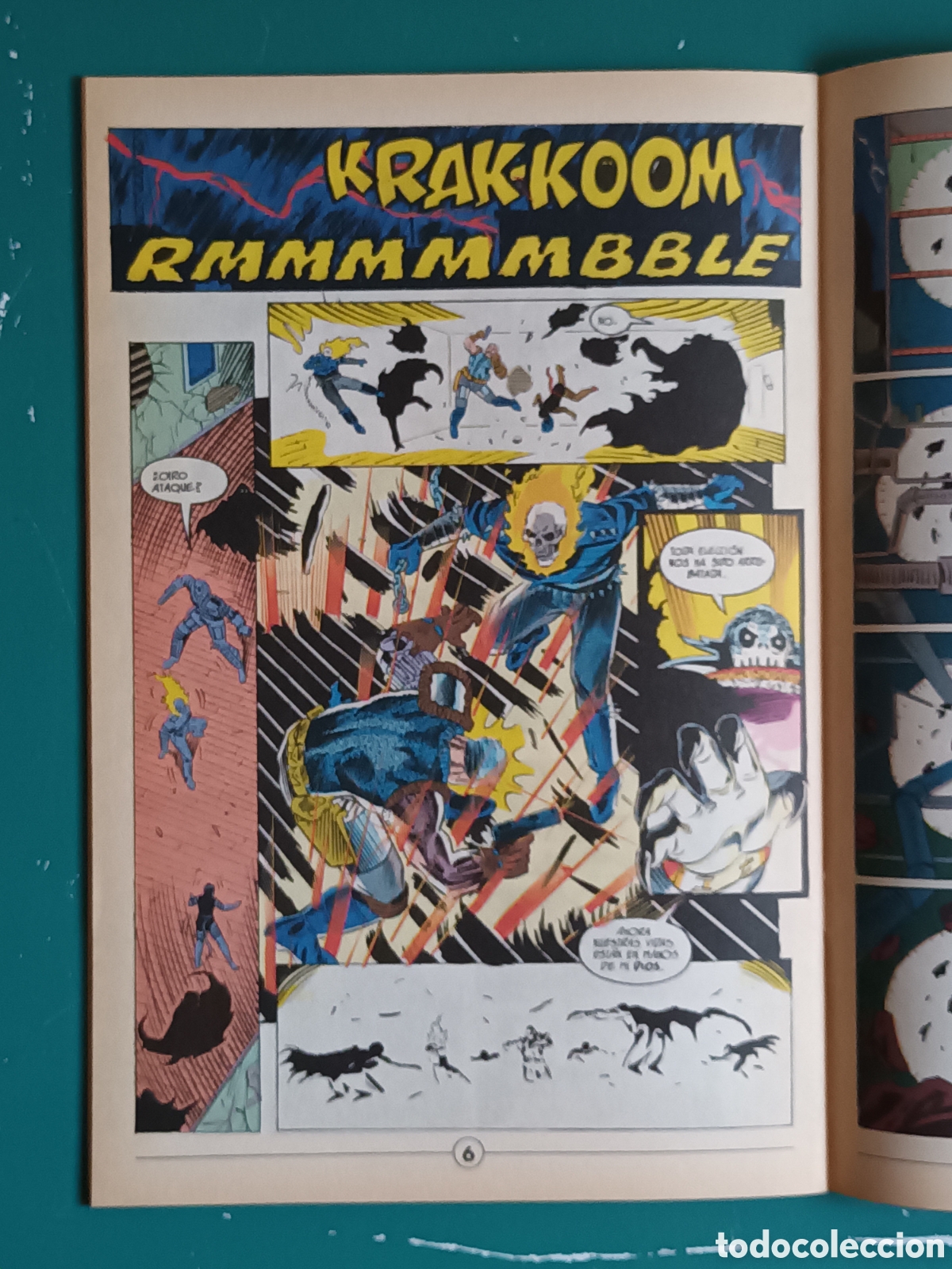 C&oacute;mics: X-Force vol. 1 N&ordm; 9 FORUM - MARVEL 1993 Motorista Fantasma Ghost Rider - Foto 5