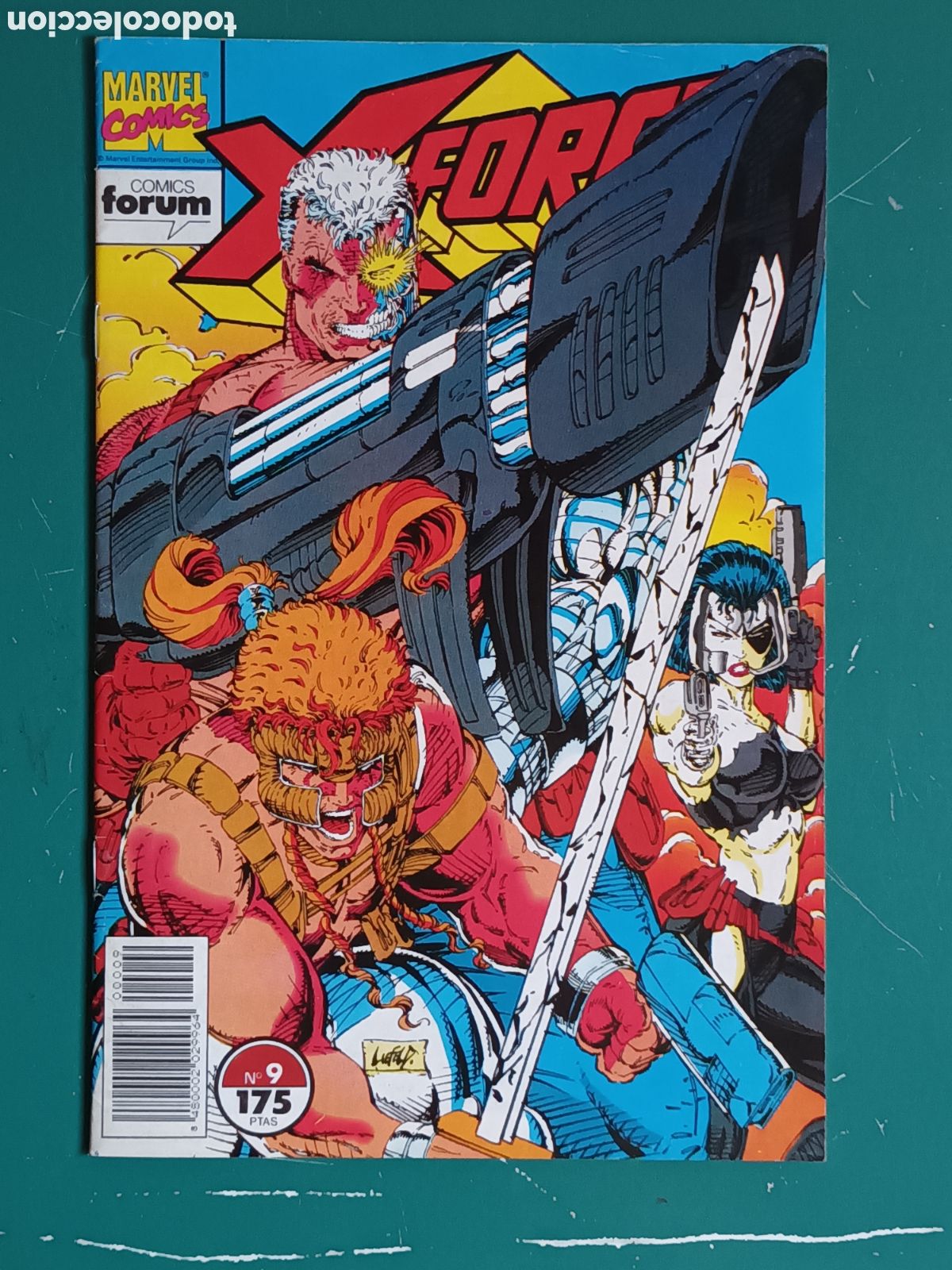 C&oacute;mics: X-Force vol. 1 N&ordm; 9 FORUM - MARVEL 1993 Motorista Fantasma Ghost Rider - Foto 1