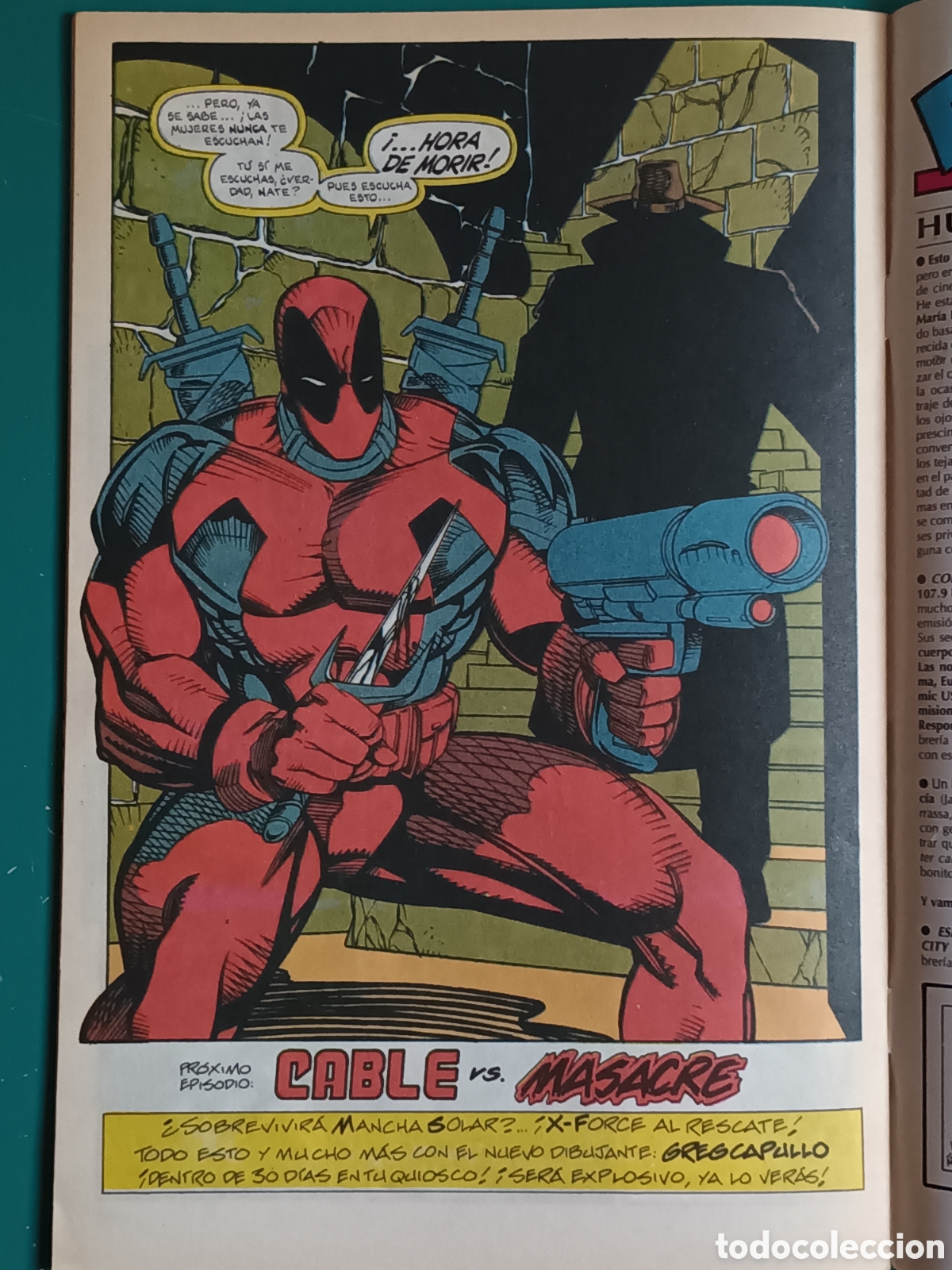C&oacute;mics: X-Force vol. 1 N&ordm; 14 FORUM - MARVEL 1993 Masacre Deadpool - Foto 7
