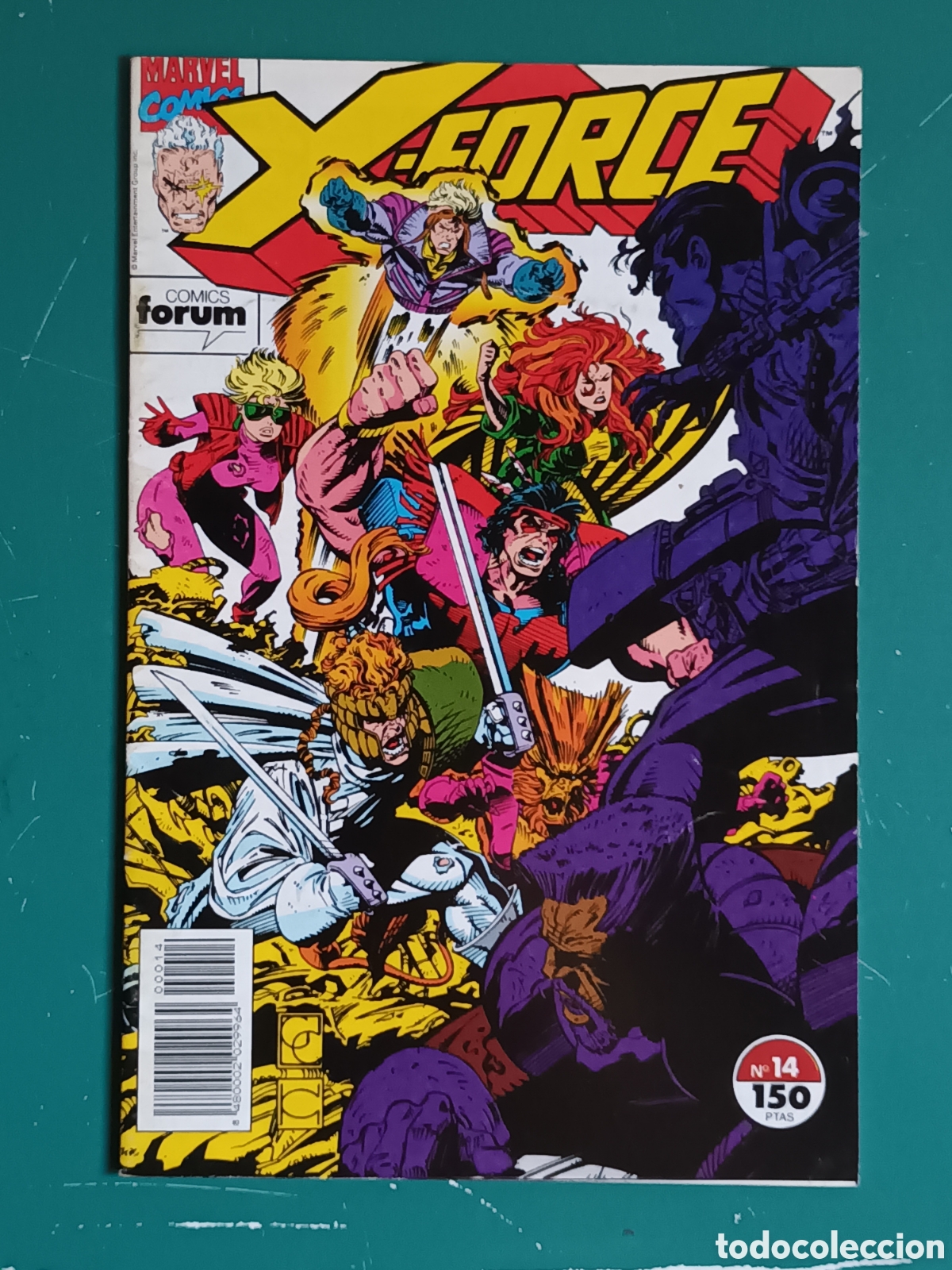C&oacute;mics: X-Force vol 1 N 14 FORUM - MARVEL 1993 Masacre Deadpool