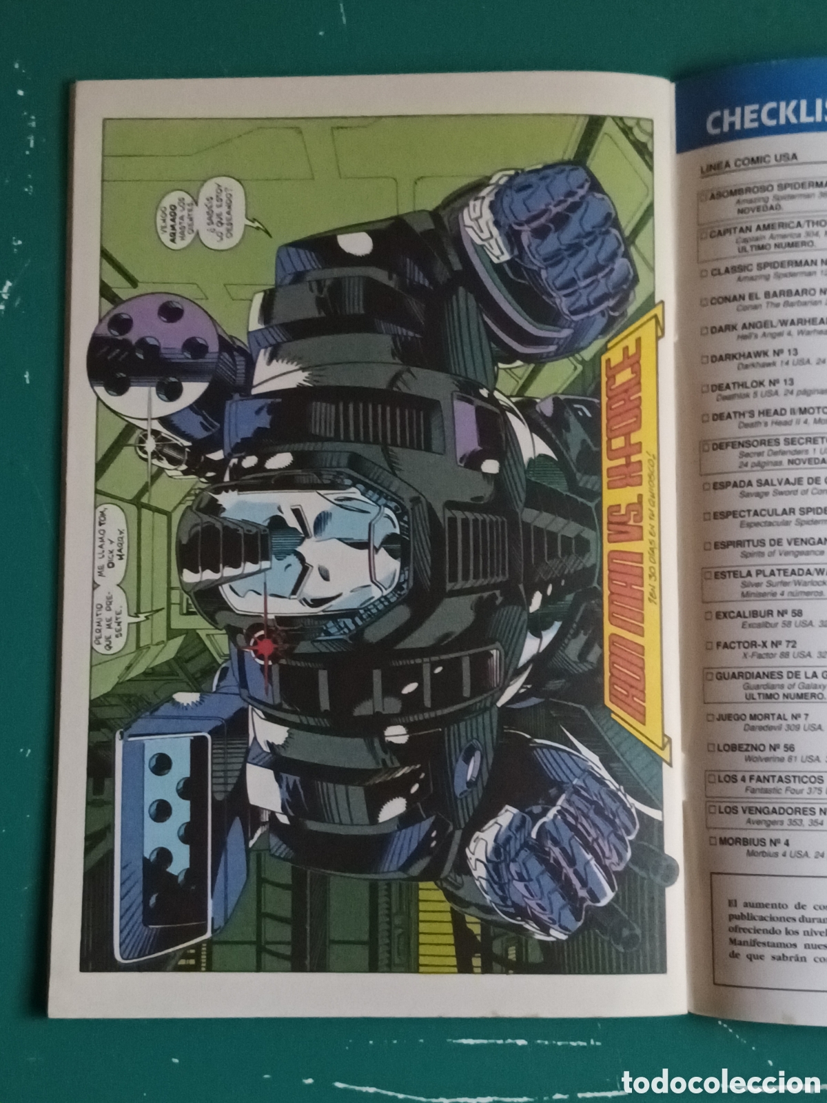 C&oacute;mics: X-Force vol. 1 N&ordm; 20 FORUM - MARVEL 1994 - Foto 5