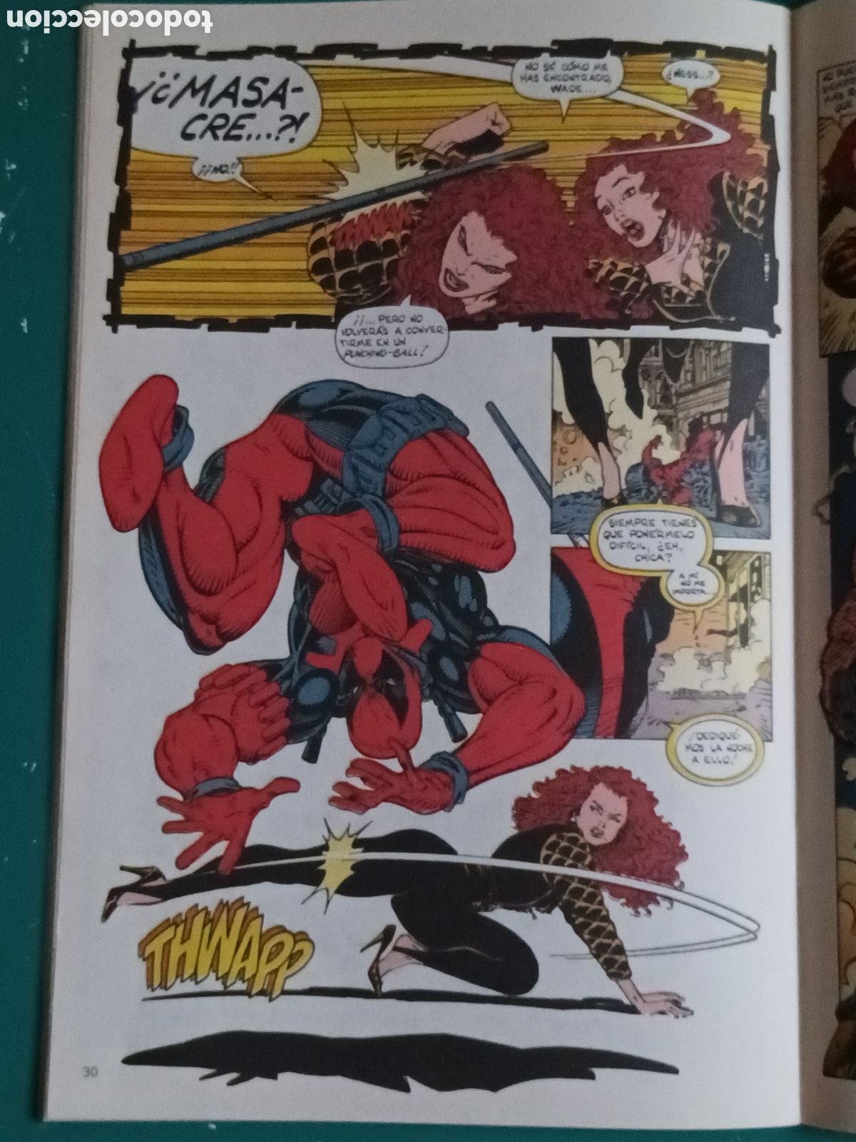 C&oacute;mics: X-Force vol. 1 N&ordm; 22 FORUM - MARVEL 1994 Masacre Deadpool - Foto 6