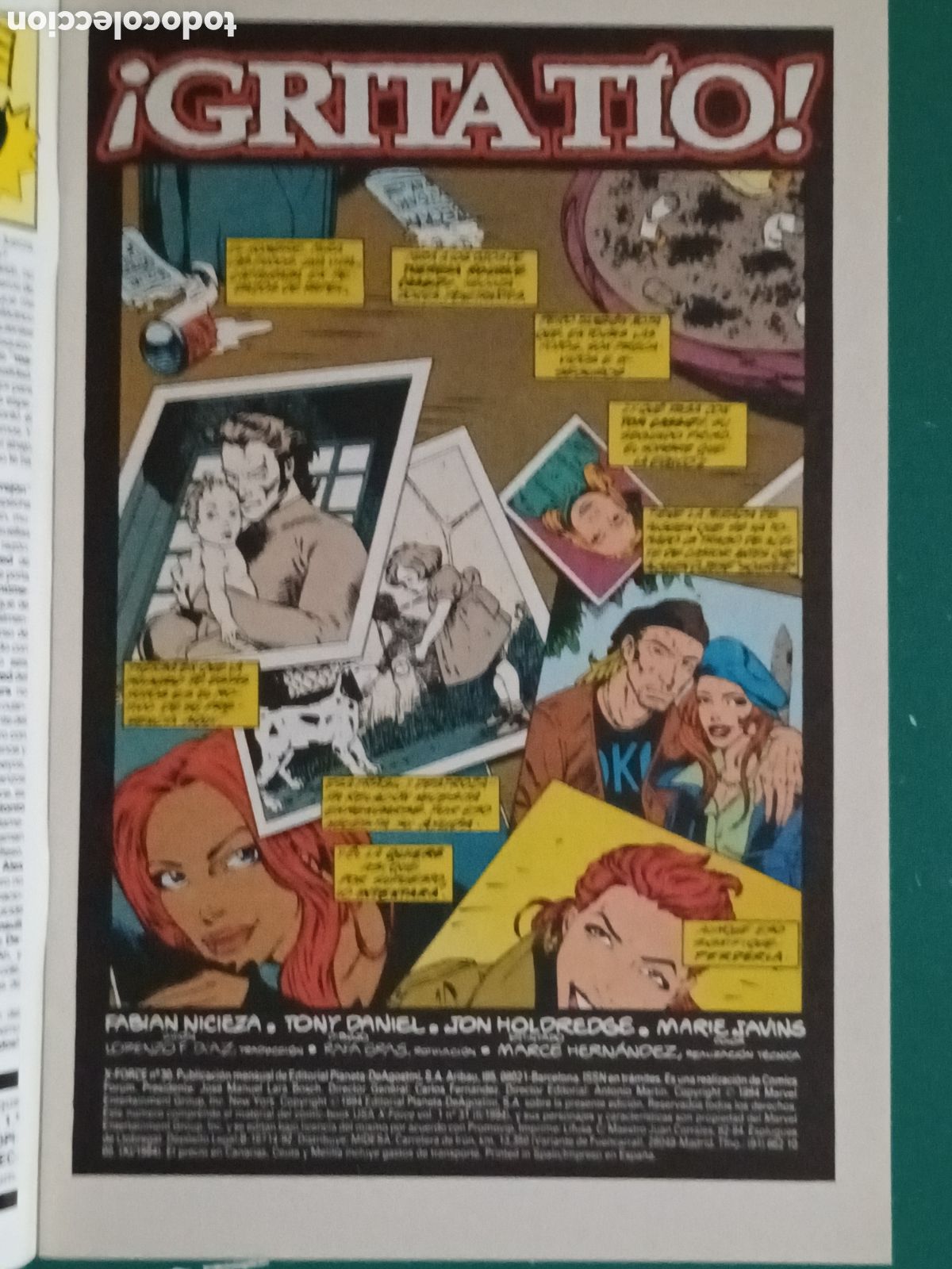 C&oacute;mics: X-Force vol. 1 N&ordm; 30 FORUM - MARVEL 1994 - Foto 2