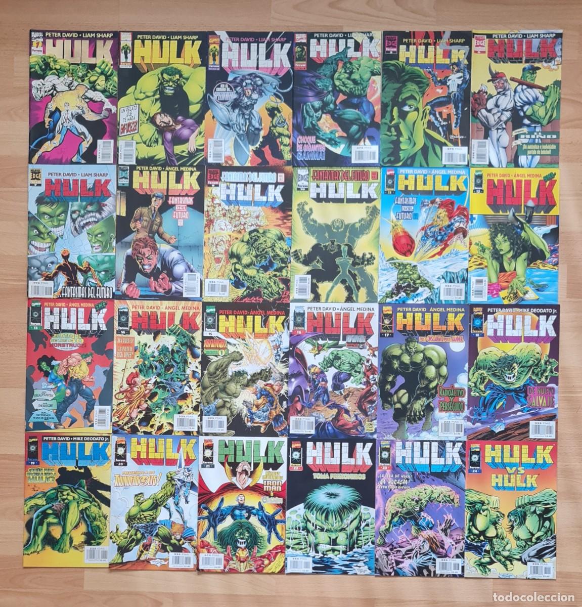 C&oacute;mics: HULK Vol 2. Coleccion completa de 24 comics. Comics Forum 1996. - Foto 1
