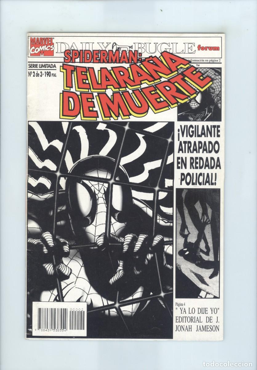 C&oacute;mics: Planeta. Forum. Spiderman. Telara&ntilde;a de muerte. 2
