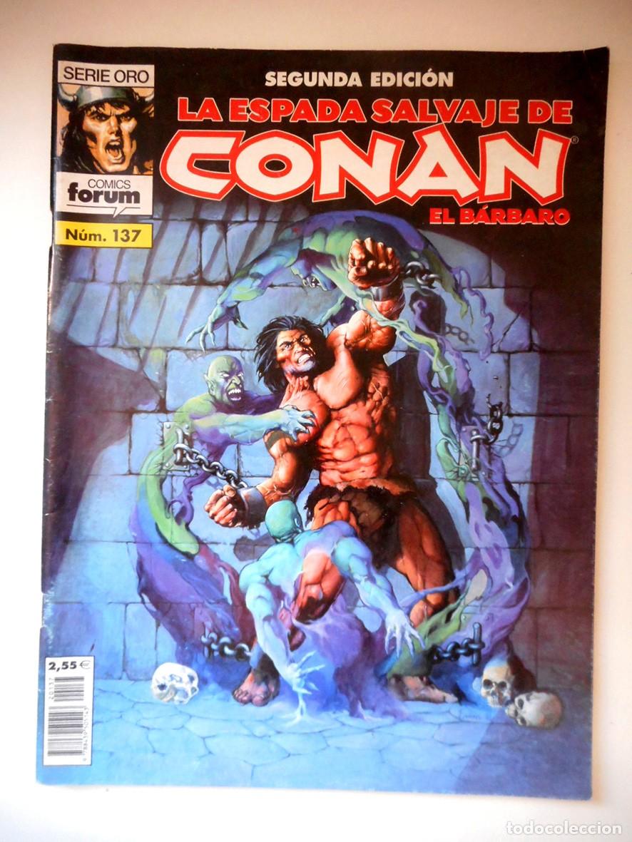C&oacute;mics: LA ESPADA SALVAJE DE CONAN N&ordm;137 (FORUM-JULIO 1993) -SEGUNDA EDICI&Oacute;N-