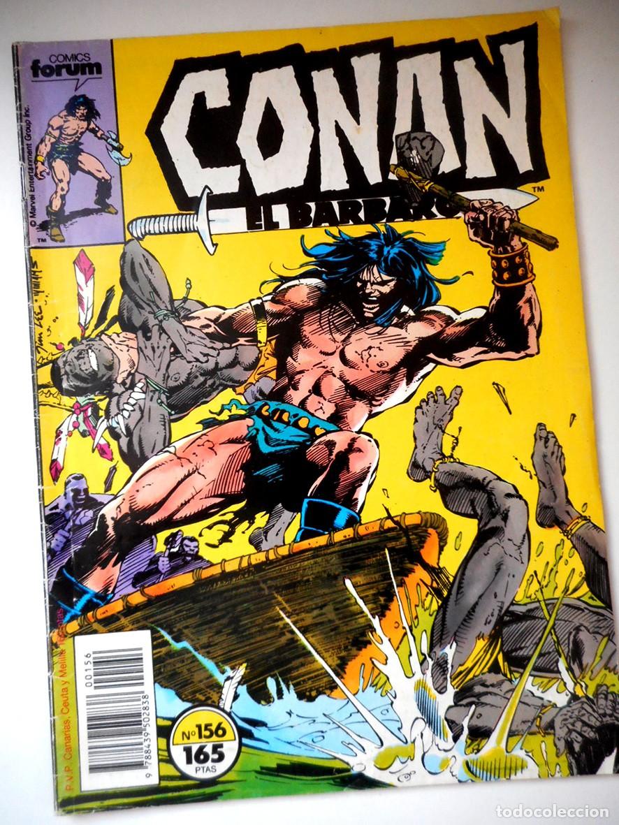 C&oacute;mics: CONAN EL B&Aacute;RBARO N&ordm;156 VIDA EN LA ISLA (FORUM-FEBRERO 1990) CHARLES SANTINO- VAL SEMEIKS