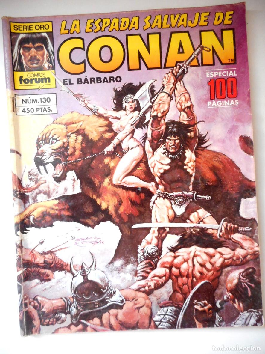 C&oacute;mics: LA ESPADA SALVAJE DE CONAN N&ordm;130 (FORUM-DICIEMBRE 1992) -PRIMERA EDICI&Oacute;N-