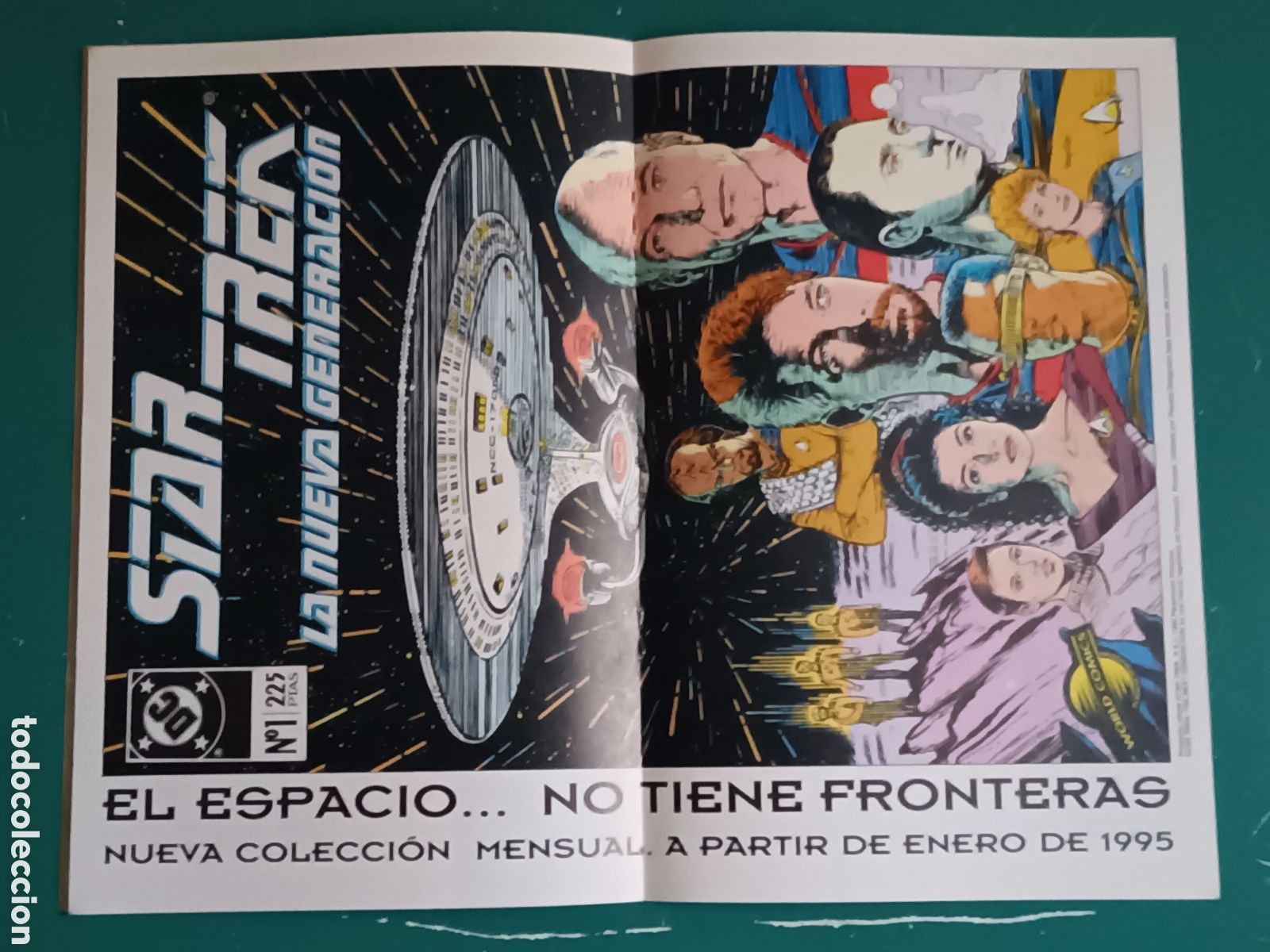C&oacute;mics: X-Force vol. 1 N&ordm; 32 FORUM - MARVEL 1995 Star Trek la nueva generaci&oacute;n - Foto 3