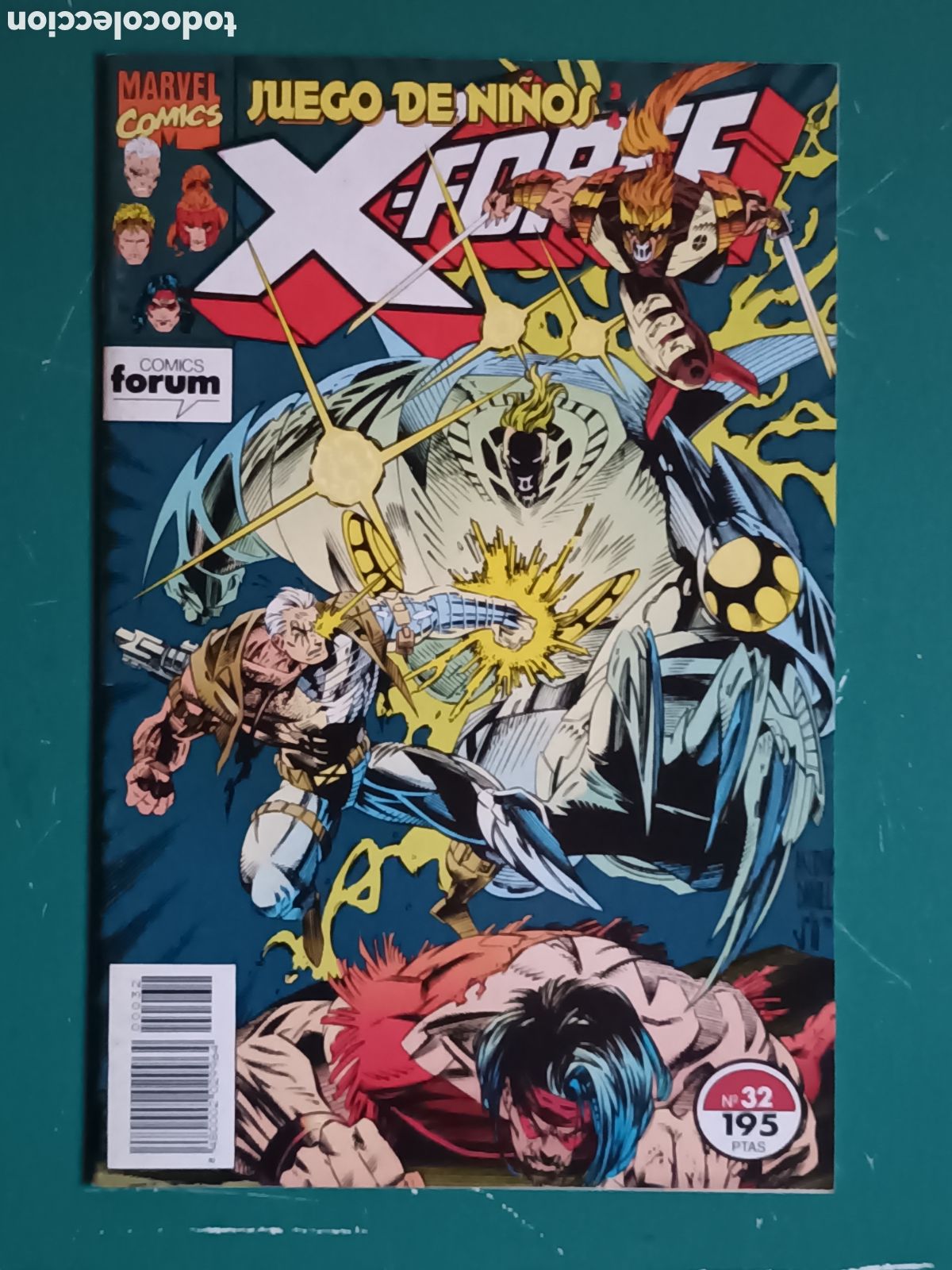 C&oacute;mics: X-Force vol. 1 N&ordm; 32 FORUM - MARVEL 1995 Star Trek la nueva generaci&oacute;n - Foto 1