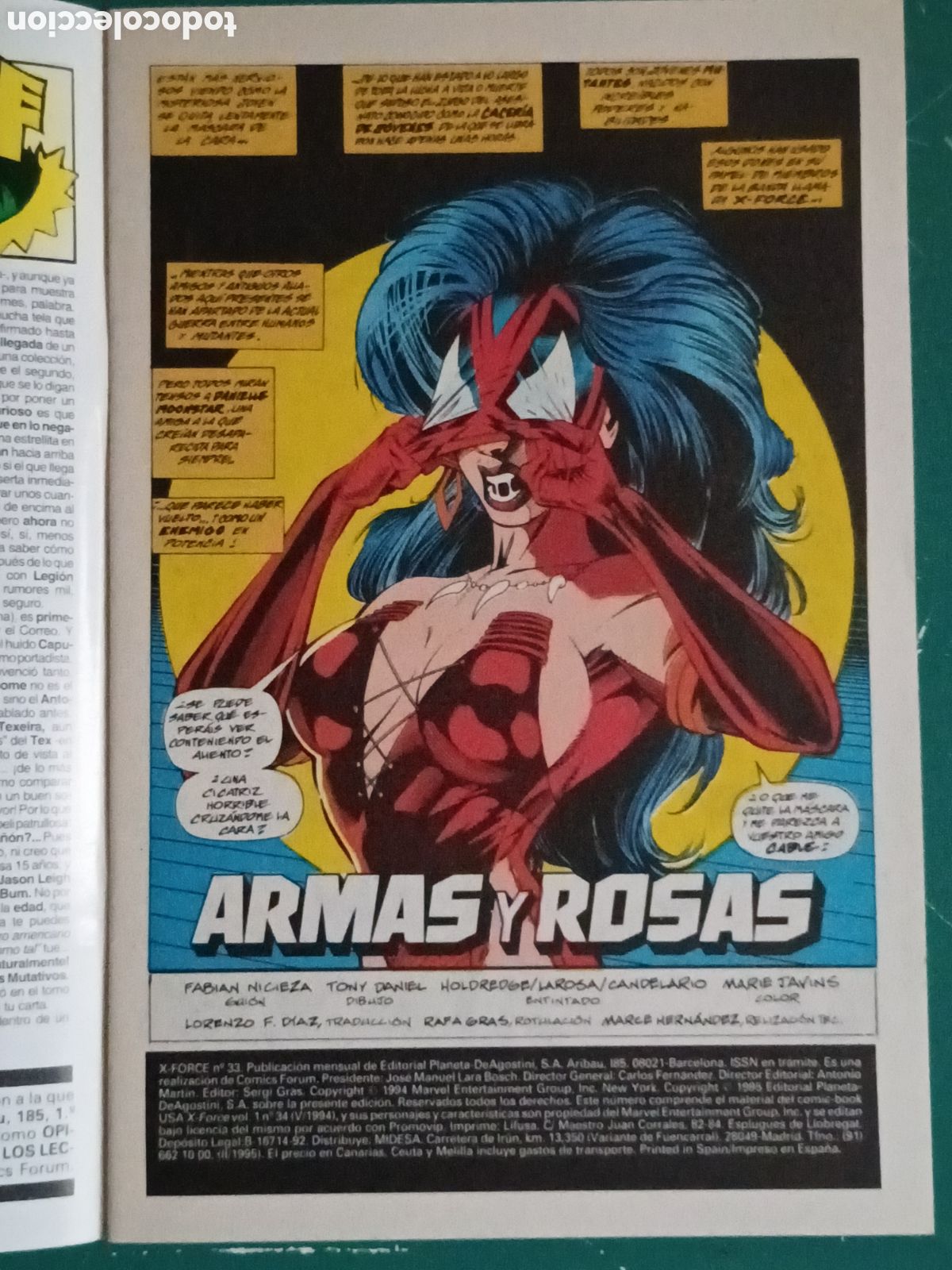 C&oacute;mics: Factor-X vol. 1 N&ordm; 33 FORUM - MARVEL 1995 - Foto 2