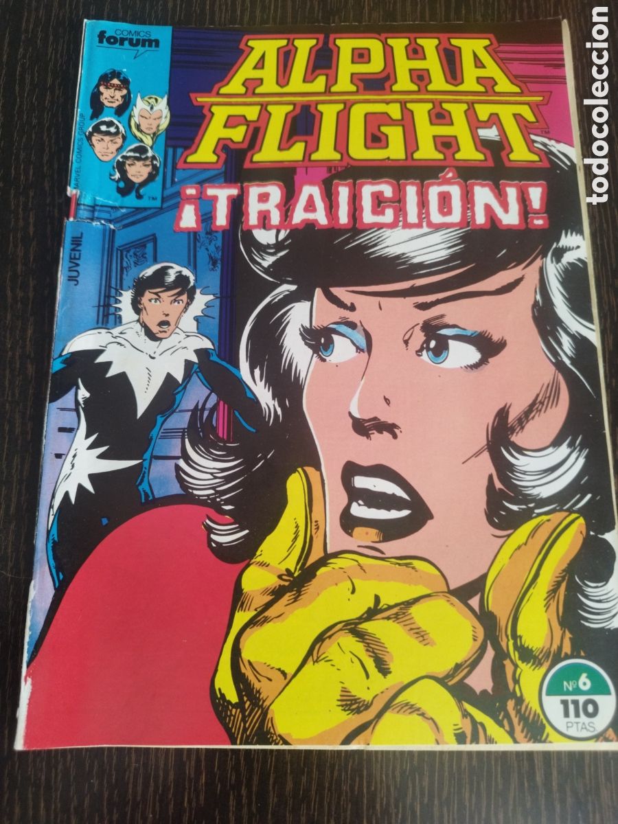 C&oacute;mics: Alpha Flight &iexcl;Traici&oacute;n!