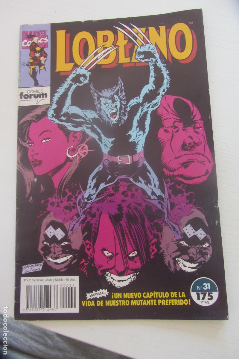 C&oacute;mics: LOBEZNO VOL. I N&ordm; 31 FORUM arx17