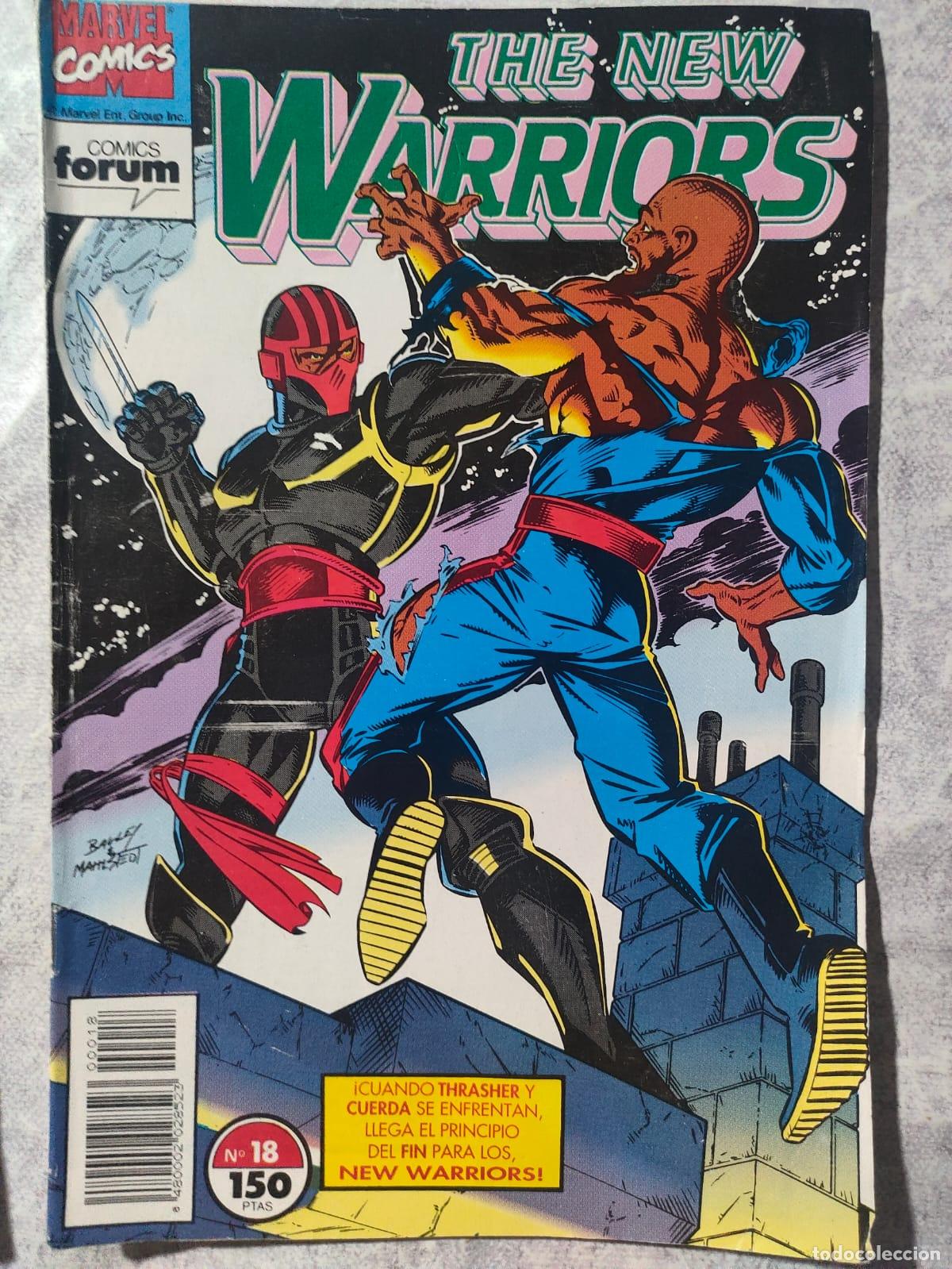 C&oacute;mics: THE NEW WARRIORS NUMERO 18