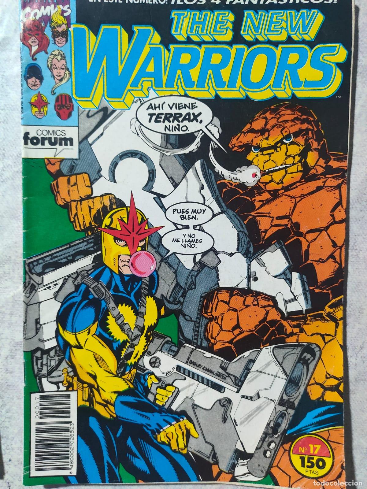 C&oacute;mics: THE NEW WARRIORS NUMERO 17