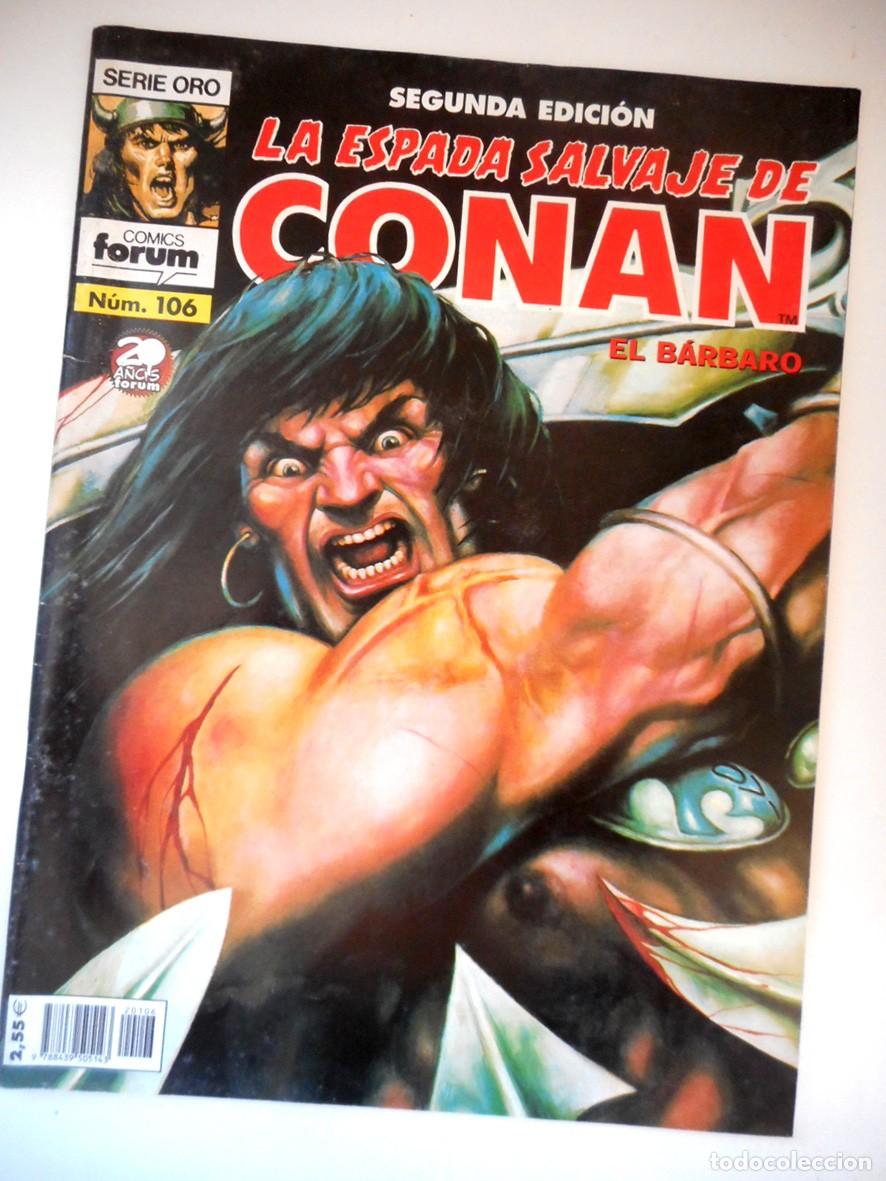 C&oacute;mics: LA ESPADA SALVAJE DE CONAN N&ordm;106 (FORUM-OCTUBRE 2002) -SEGUNDA EDICI&Oacute;N-