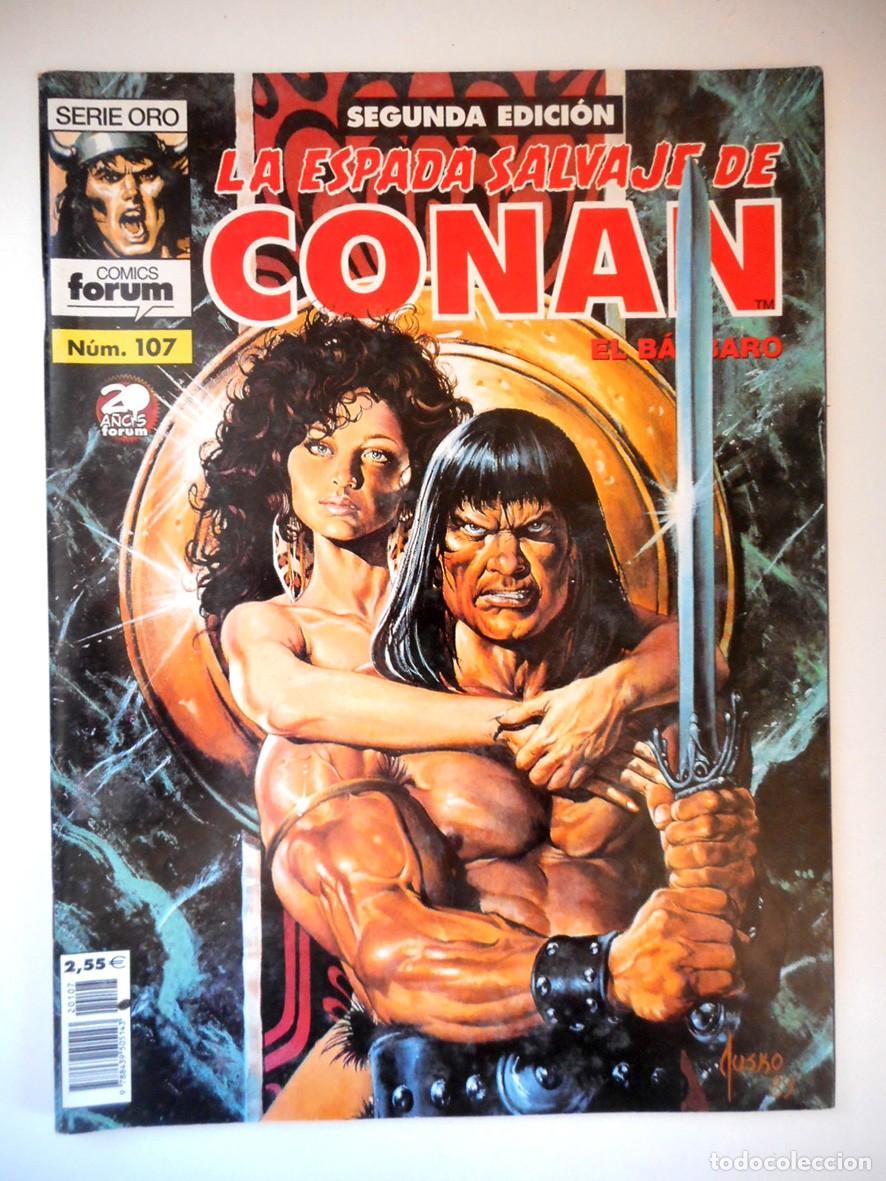 C&oacute;mics: LA ESPADA SALVAJE DE CONAN N&ordm;107 (FORUM-NOVIEMBRE 2002) -SEGUNDA EDICI&Oacute;N-