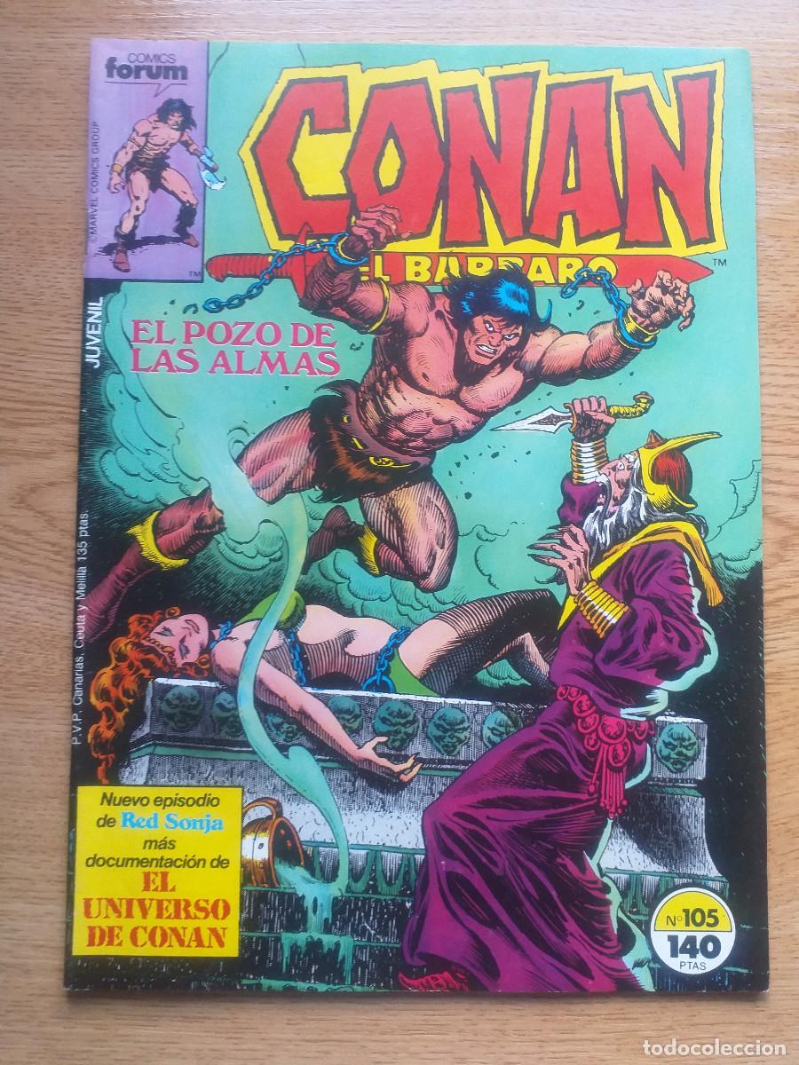 C&oacute;mics: CONAN EL B&Aacute;RBARO - VOL.1 - N&ordm; 105 - El pozo de las almas - FORUM