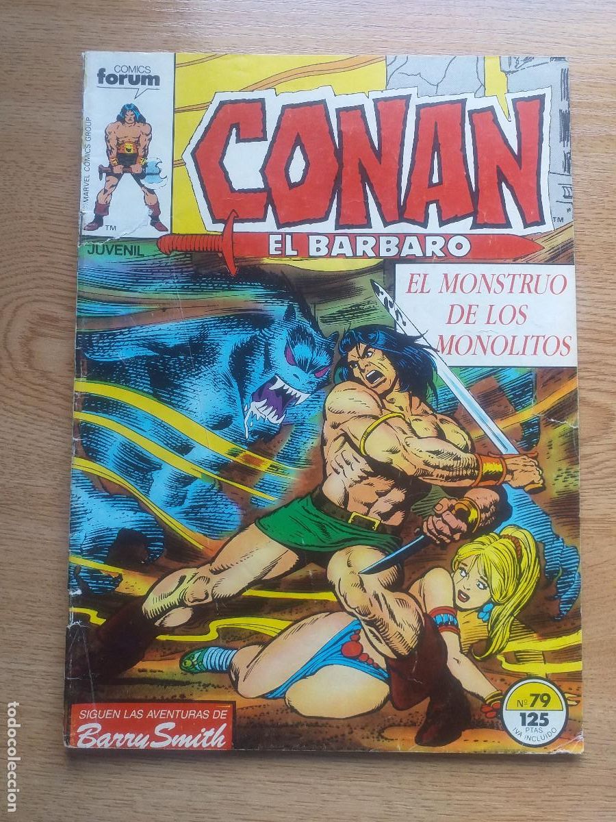 C&oacute;mics: CONAN EL B&Aacute;RBARO - VOL.1 - N&ordm; 79 - El monstruo de los monolitos - FORUM