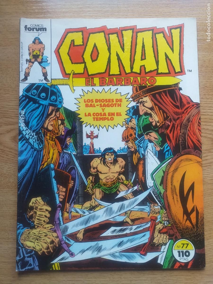 C&oacute;mics: CONAN EL B&Aacute;RBARO - VOL.1 - N&ordm; 77 - Los dioses de Bal-Sagoth - FORUM