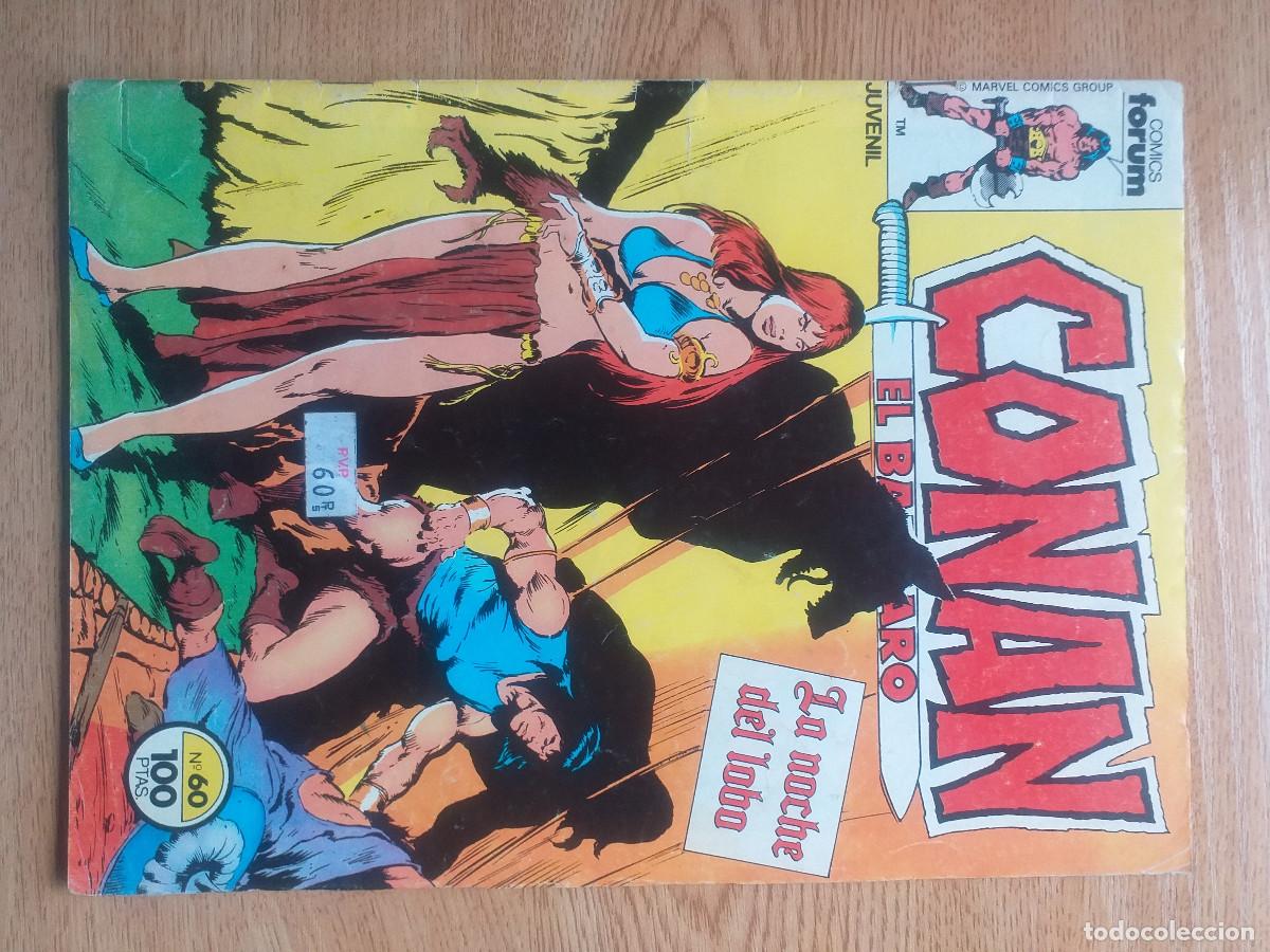 C&oacute;mics: CONAN EL B&Aacute;RBARO - VOL.1 - N&ordm; 60 - La noche del lobo - FORUM
