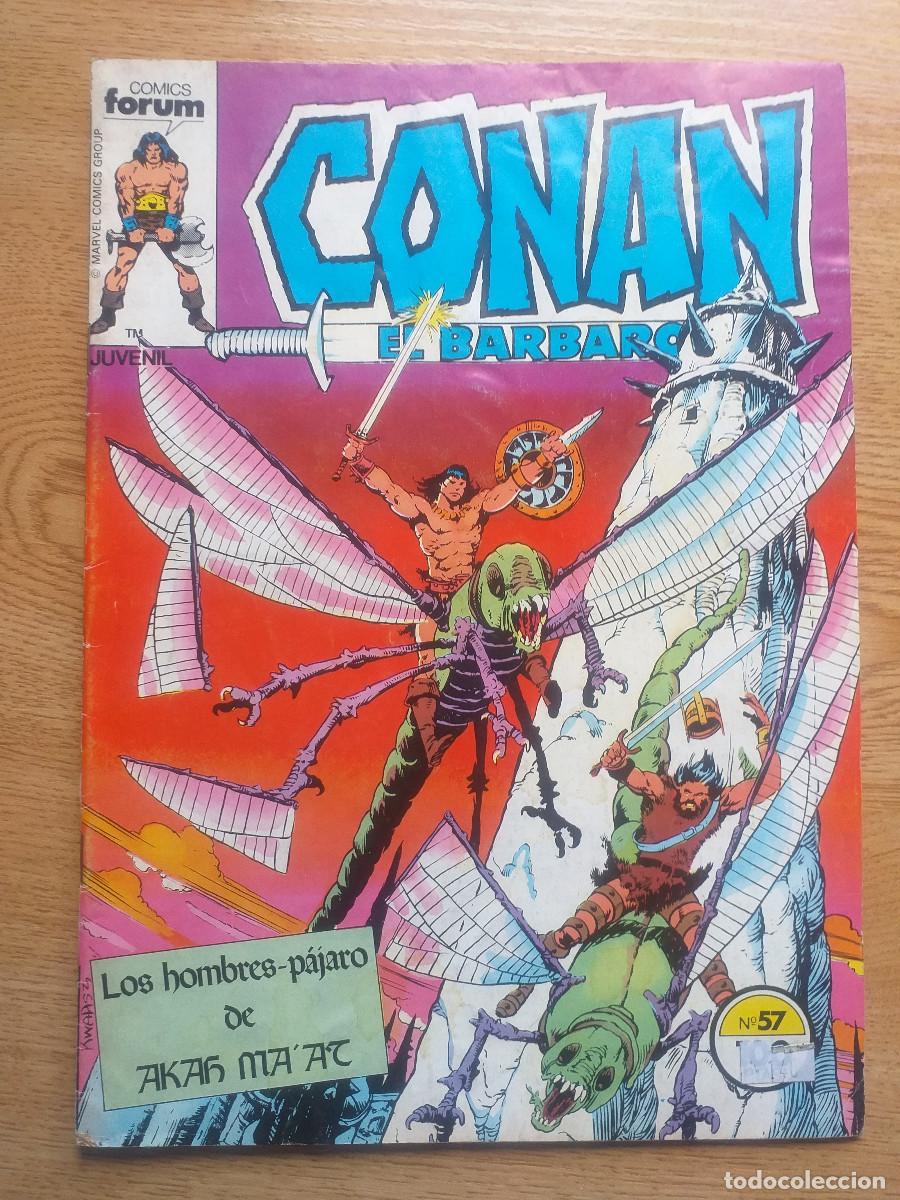 C&oacute;mics: CONAN EL B&Aacute;RBARO - VOL.1 - N&ordm; 57 -Los hombres-p&aacute;jaro de Akah Ma'At - FORUM