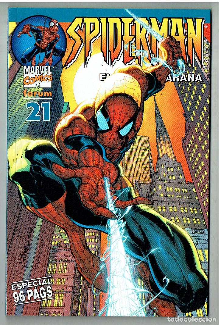 C&oacute;mics: SPIDERMAN. EL HOMBRE ARA&Ntilde;A. N&ordm; 21. MARVEL COMICS/ FORUM . 2002. (B/39.2 RUM)