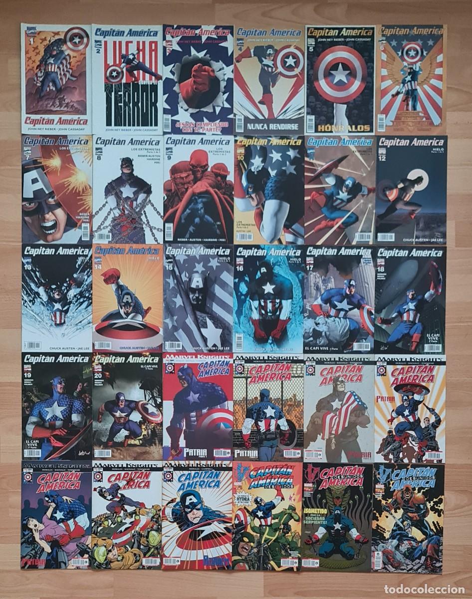 C&oacute;mics: CAPITAN AMERICA Vol 5. Colecci&oacute;n completa de 30 comics. Comics Forum 2003
