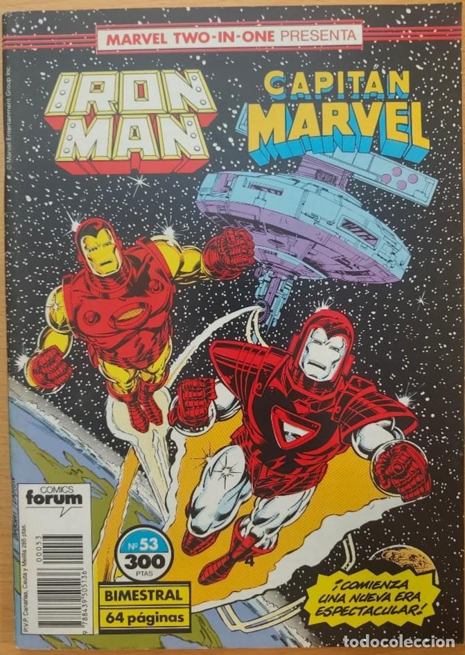Comics: MARVEL TWO IN ONE IRON MAN / CAPITAN MARVEL 53. FORUM
