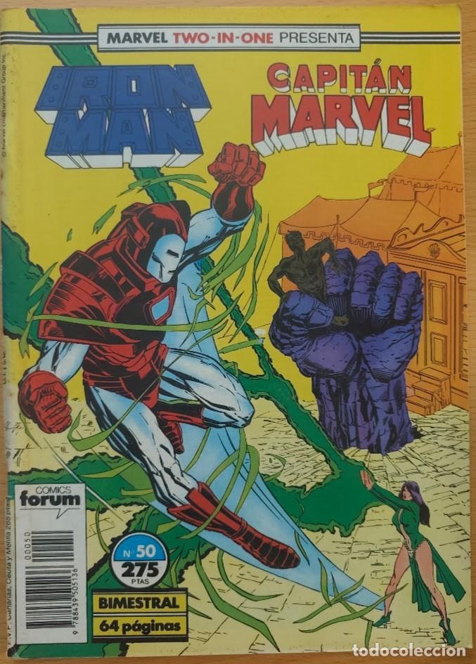 C&oacute;mics: MARVEL TWO IN ONE IRON MAN / CAPITAN MARVEL 50. FORUM - Foto 1