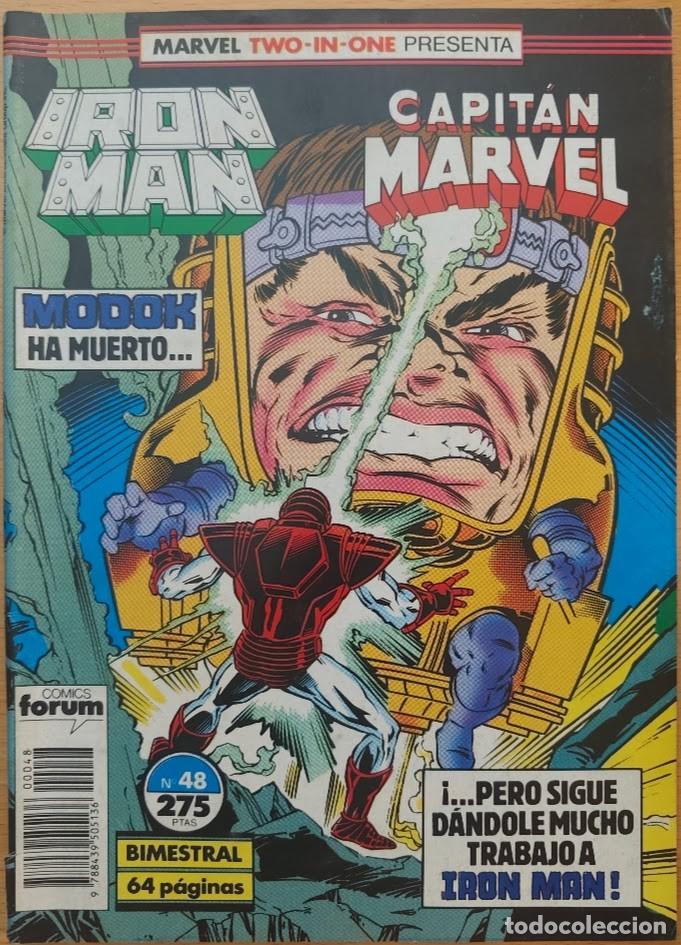 Comics: MARVEL TWO IN ONE IRON MAN / CAPITAN MARVEL 48. FORUM