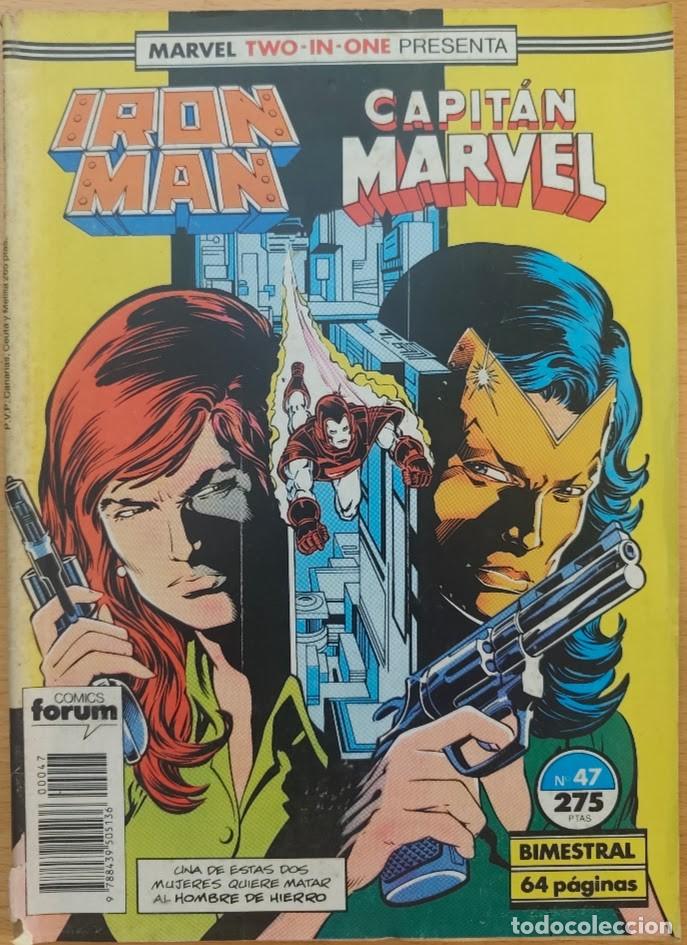C&oacute;mics: MARVEL TWO IN ONE IRON MAN / CAPITAN MARVEL 47. FORUM