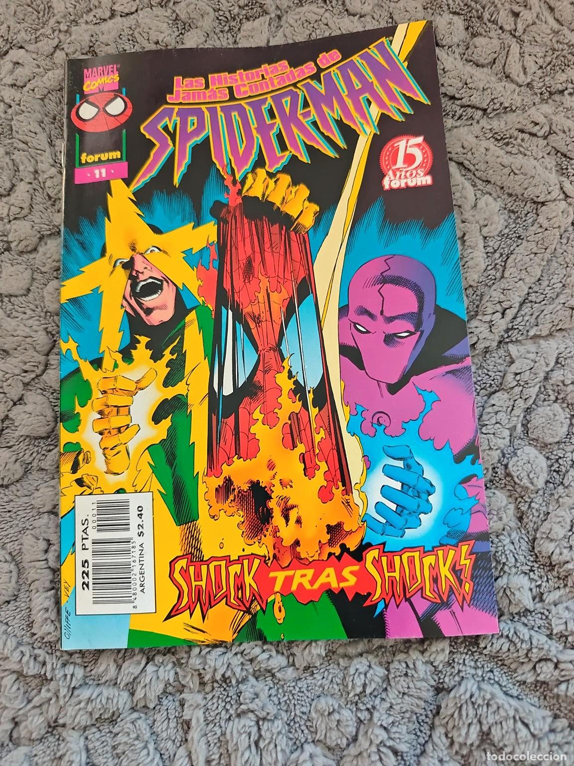 C&oacute;mics: Las Historias Jam&aacute;s Contadas de Spider-Man n&ordm; 11 - Shock tras shock