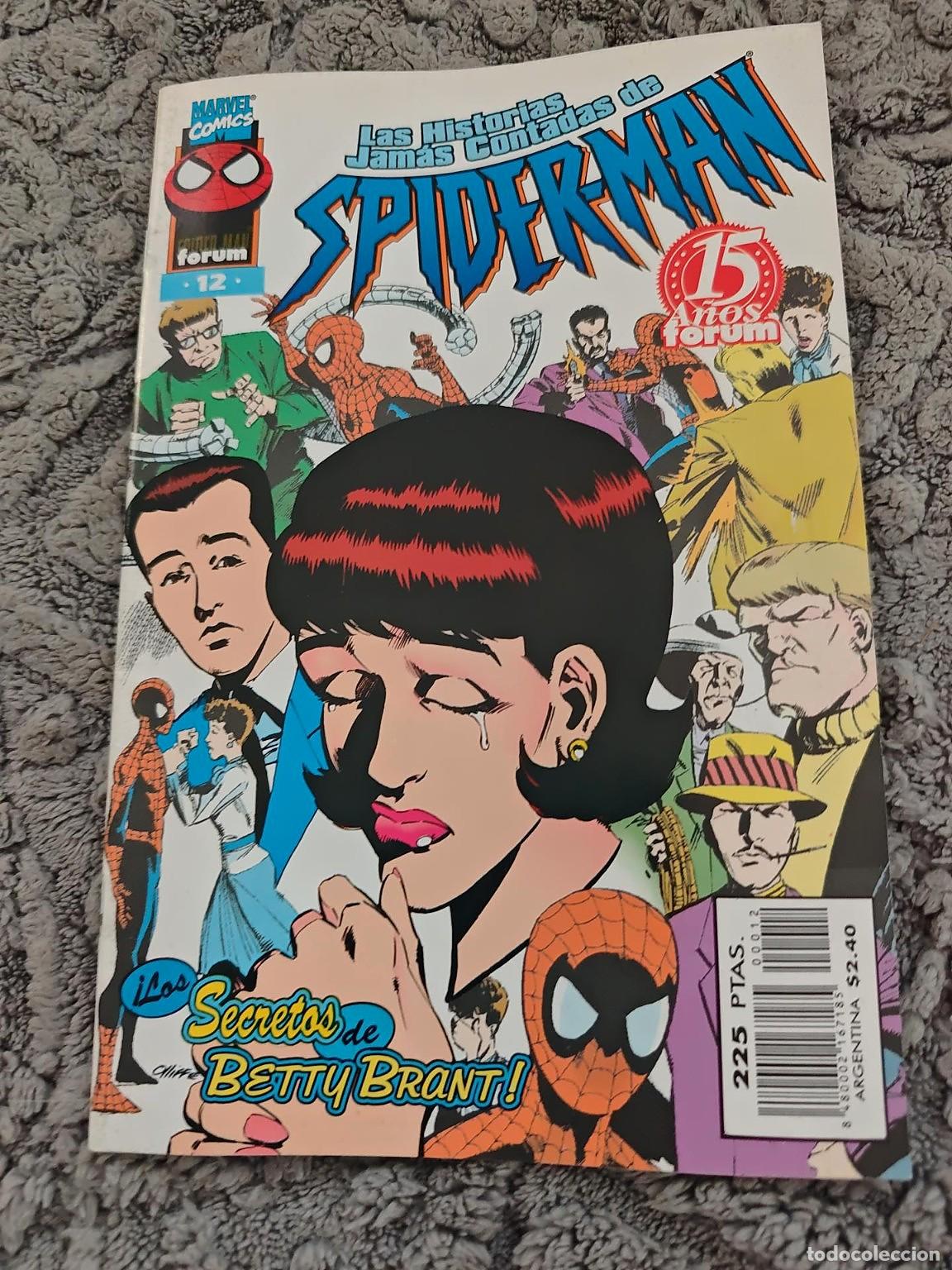 C&oacute;mics: Las Historias Jam&aacute;s Contadas de Spider-Man n&ordm; 12 - &iexcl;Los secretos de Betty Brant!