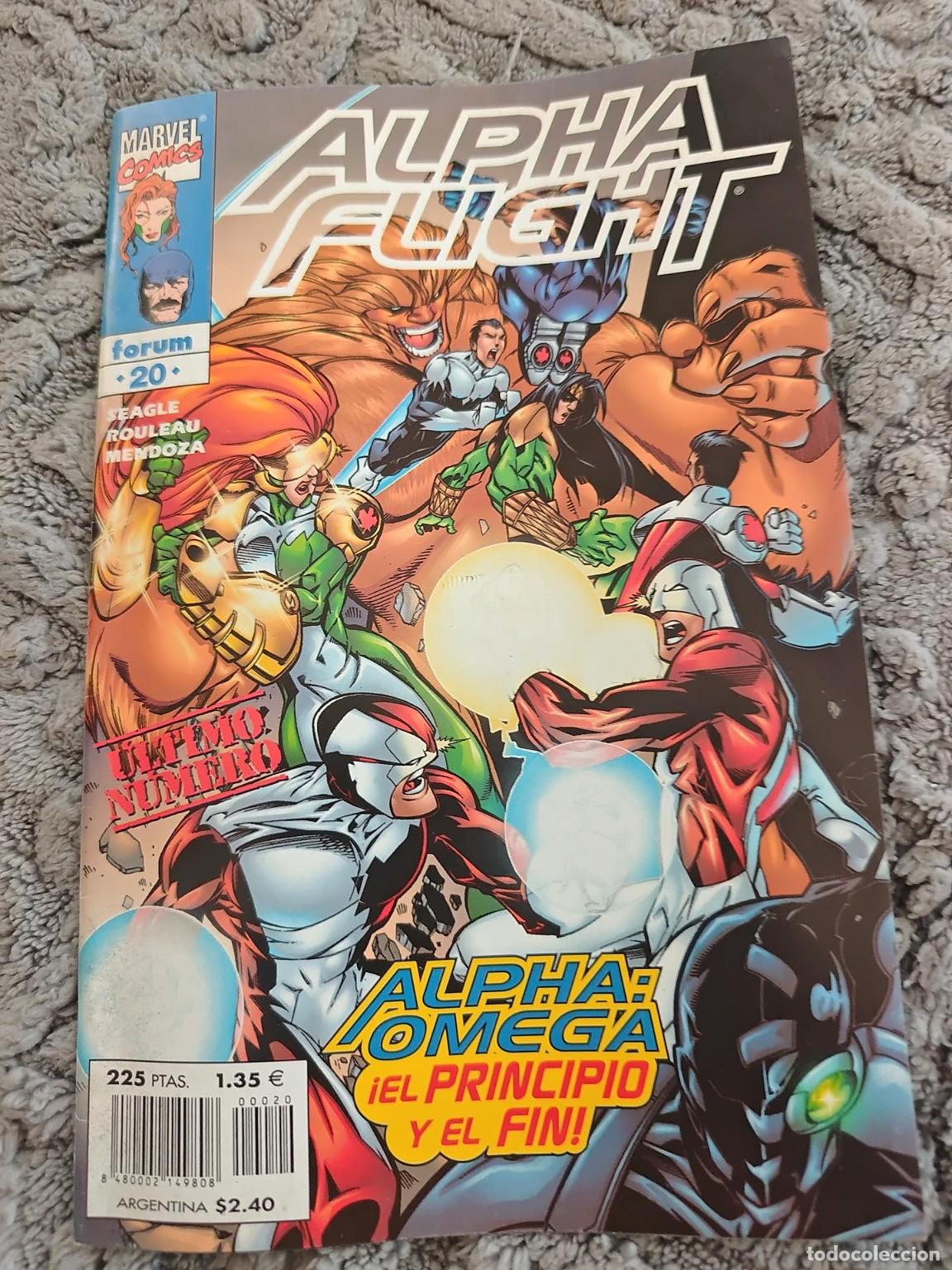 C&oacute;mics: Alpha Flight n&ordm; 20 - &Uacute;ltimo n&uacute;mero: Alpha/Omega - Foto 1