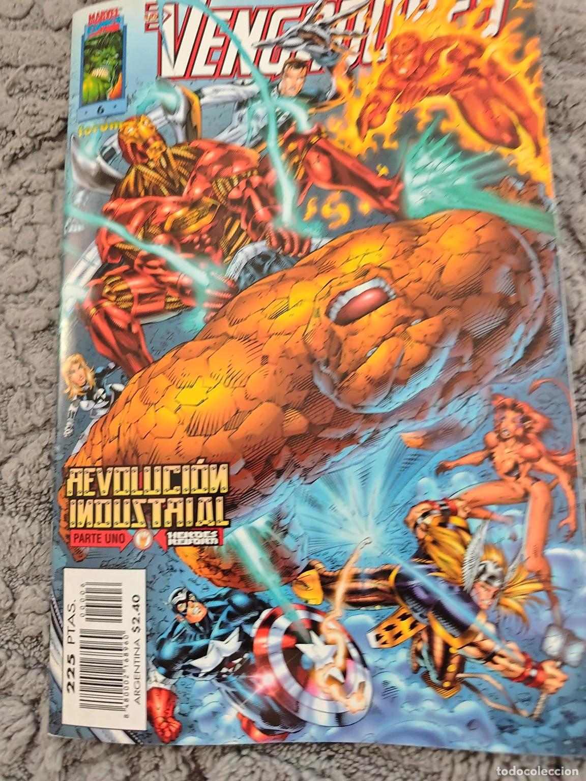 C&oacute;mics: Los Vengadores n&ordm; 6 - Revoluci&oacute;n Industrial, parte uno