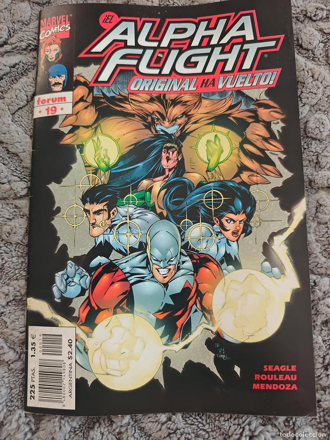 C&oacute;mics: Alpha Flight n&ordm; 19 - &iexcl;El Alpha Flight original ha vuelto!