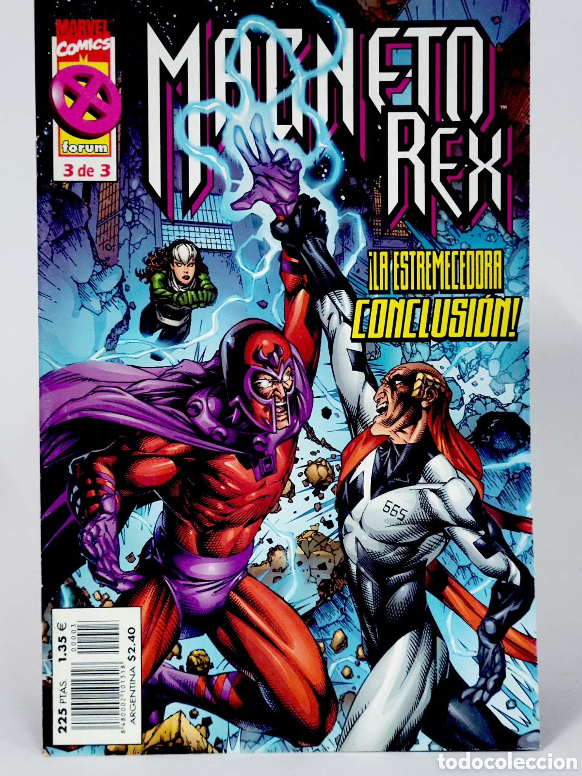 C&oacute;mics: C&Oacute;MIC MAGNETO REX 3 FORUM MARVEL GRAPA EXCELENTE ESTADO