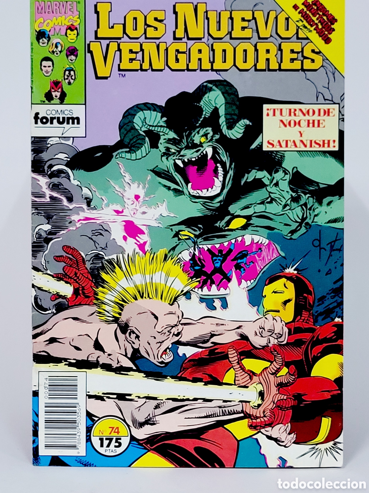 C&oacute;mics: C&Oacute;MIC LOS NUEVOS VENGADORES 74 VOL.1 PANINI MARVEL VOLUMEN GRAPA EXCELENTE ESTADO
