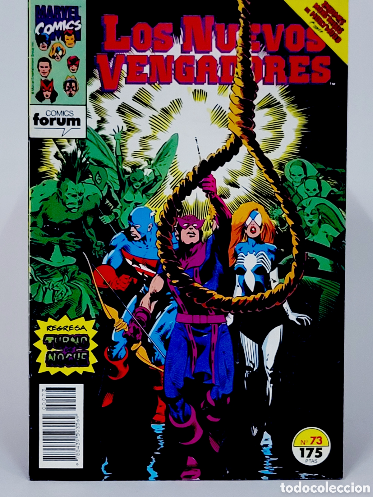 C&oacute;mics: C&Oacute;MIC LOS NUEVOS VENGADORES 73 VOL.1 PANINI MARVEL VOLUMEN GRAPA EXCELENTE ESTADO