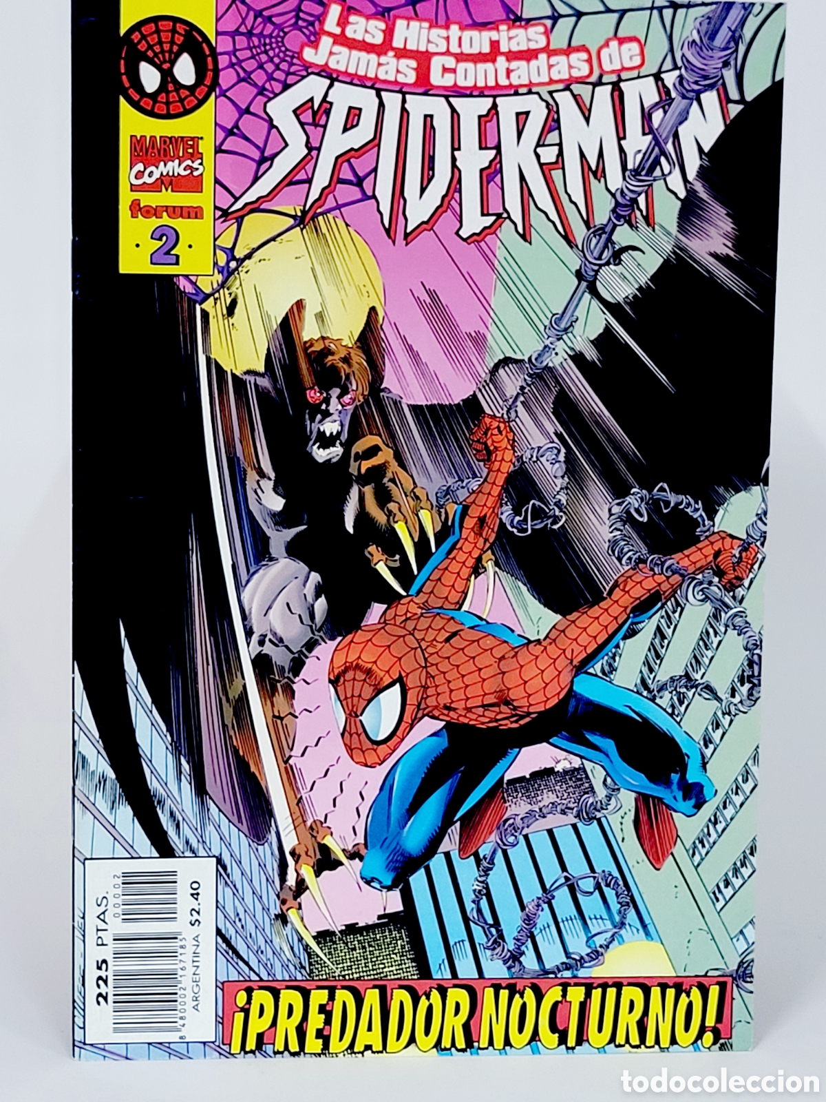 C&oacute;mics: C&Oacute;MIC LAS HISTORIAS JAM&Aacute;S CONTADAS SPIDERMAN 2 FORUM MARVEL (SPIDER-MAN) GRAPA EXCELENTE ESTADO