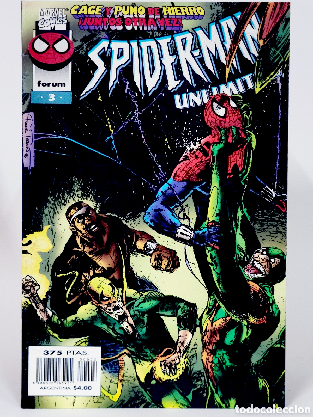 C&oacute;mics: C&Oacute;MIC SPIDERMAN UNLIMITED 3 FORUM MARVEL (SPIDER-MAN) GRAPA EXCELENTE ESTADO