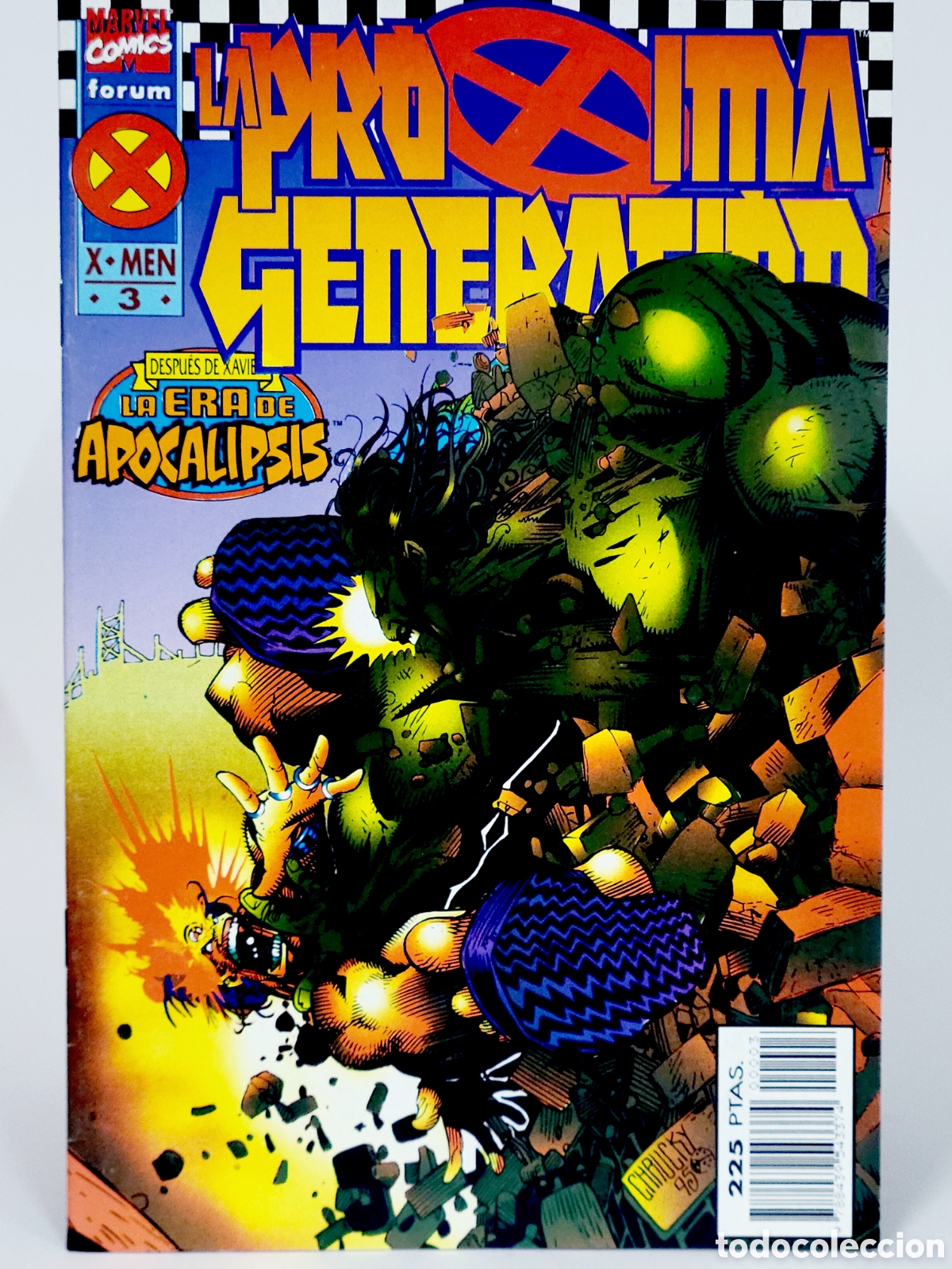 C&oacute;mics: C&Oacute;MIC LA PROXIMA GENERACI&Oacute;N 3 X-MEN LA ERA DE APOCALIPSIS FORUM MARVEL GRAPA EXCELENTE ESTADO