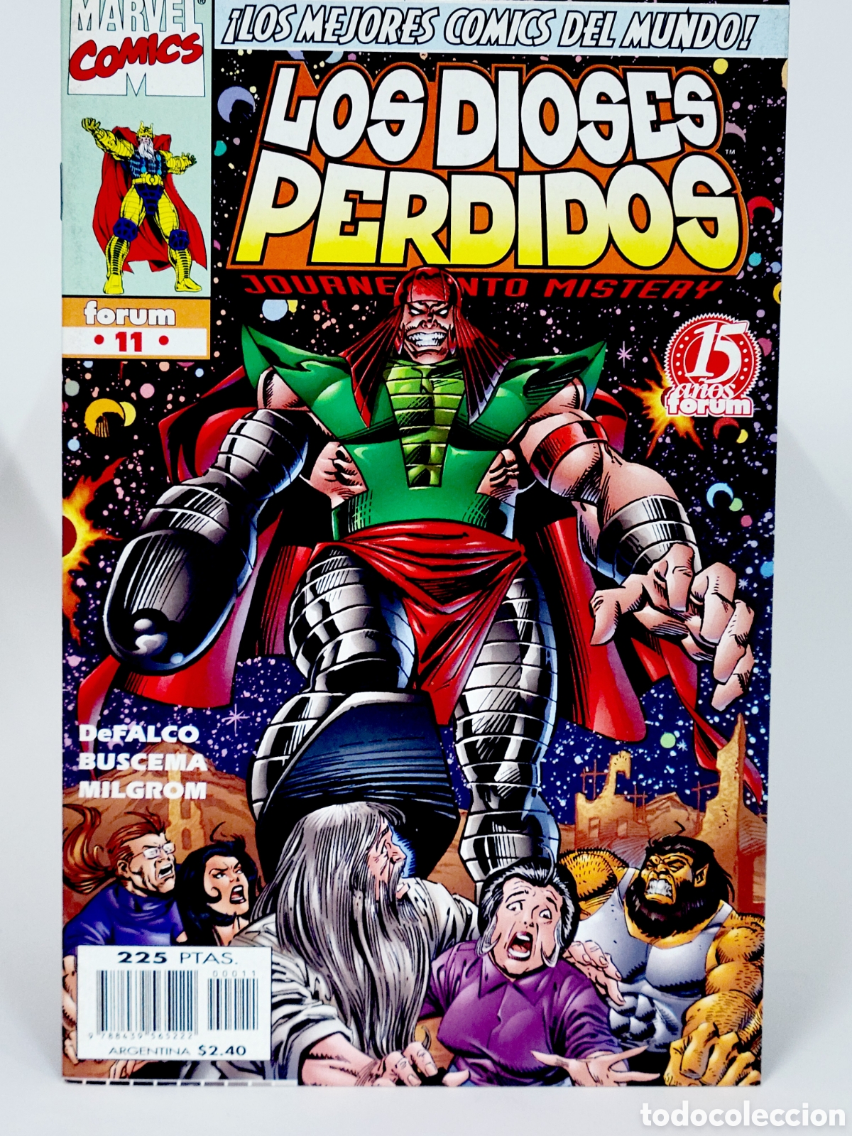 C&oacute;mics: C&Oacute;MIC LOS DIOSES PERDIDOS 11 FORUM MARVEL GRAPA EXCELENTE ESTADO - Foto 1