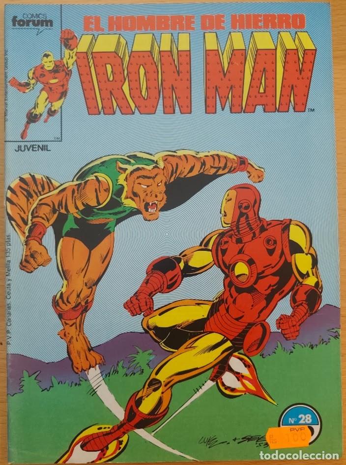 C&oacute;mics: IRON MAN, EL HOMBRE DE HIERRO VOL 1 28. FORUM